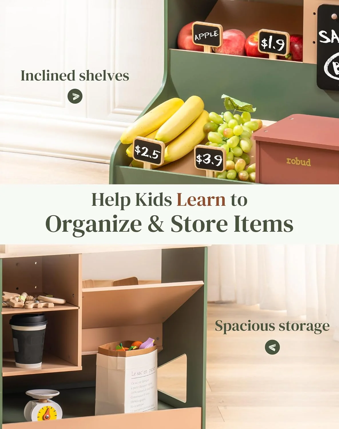Pretend Grocery Supermarket Interactive - Image 8