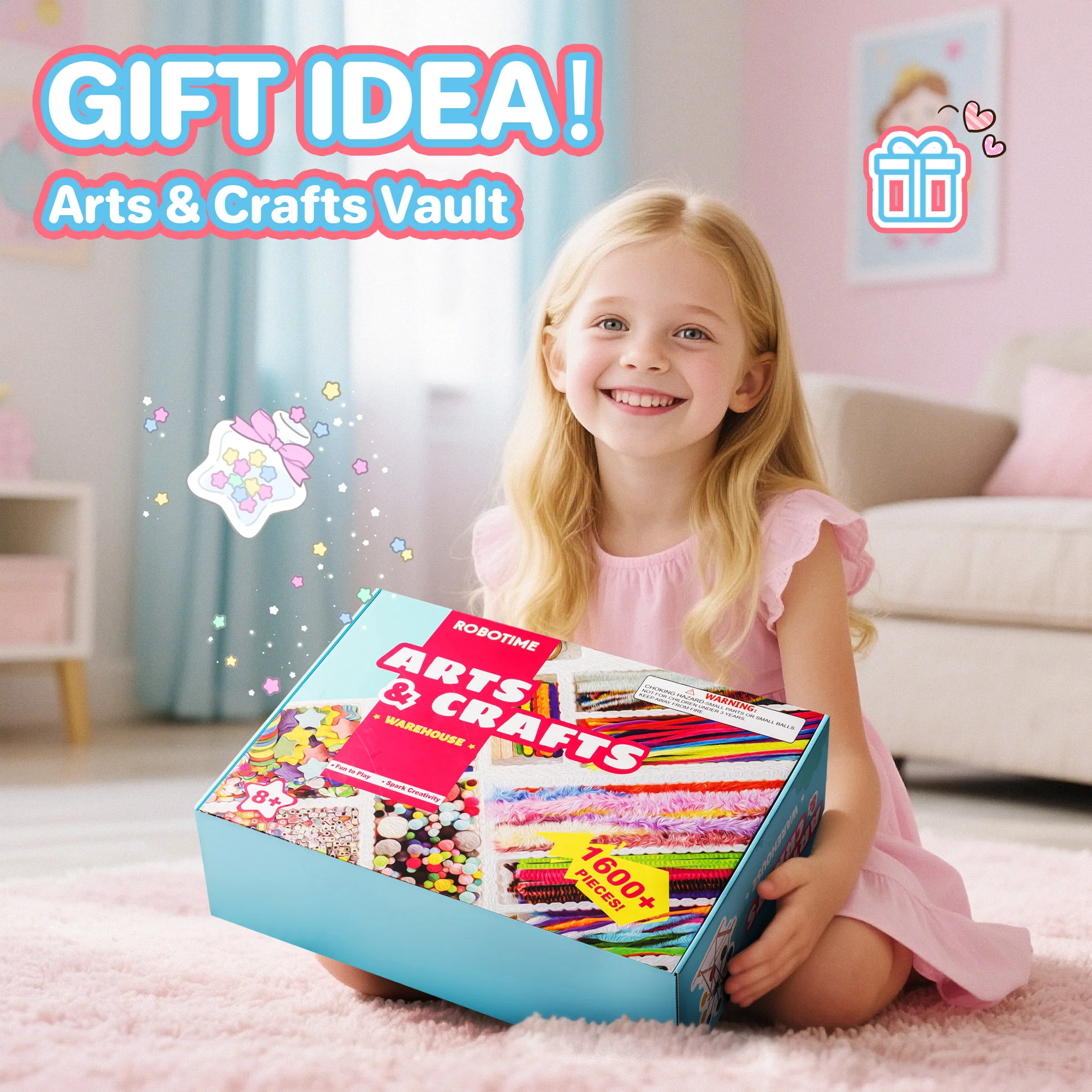 ROBOTIME Arts and Crafts for Kids PA001 - Image 2