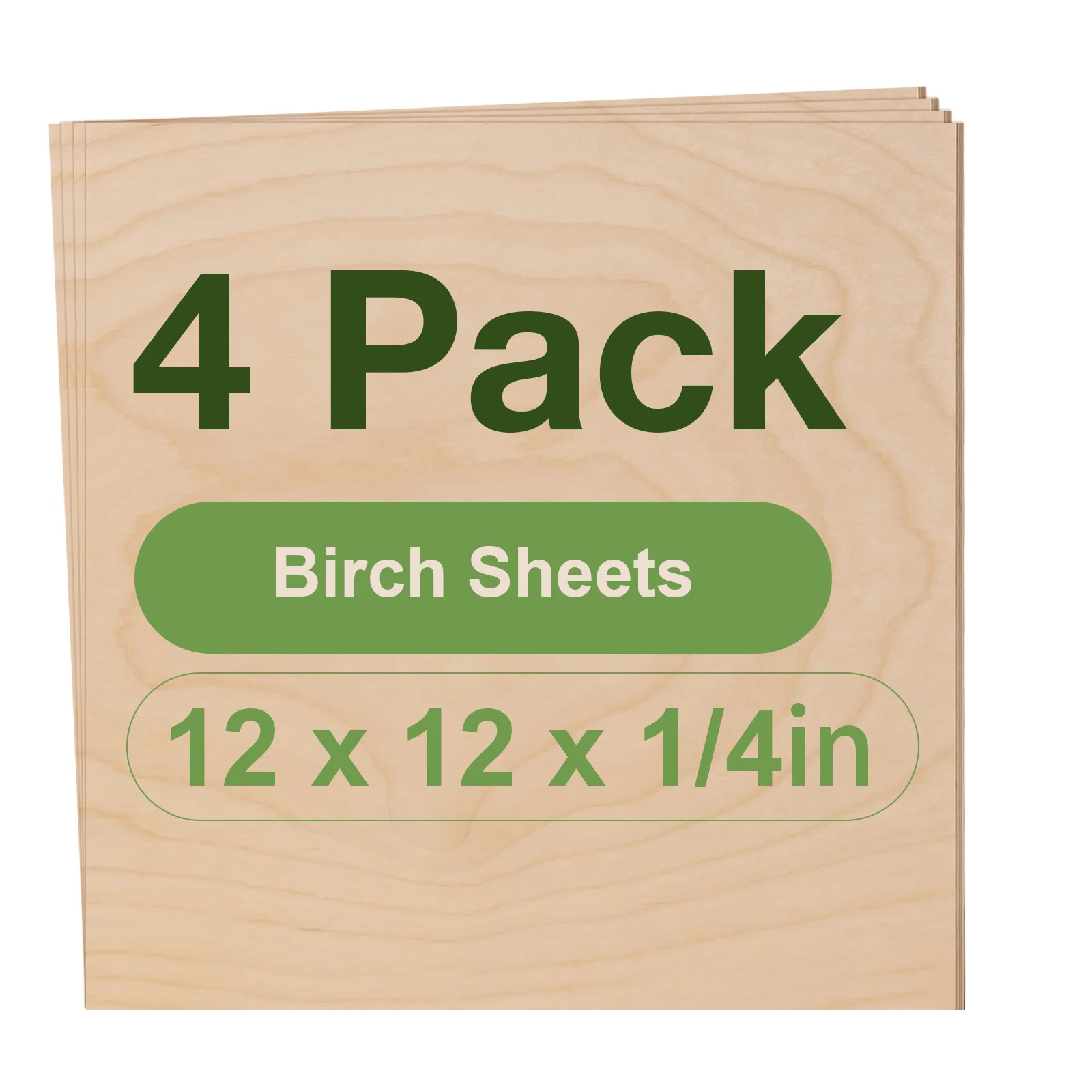 ROBOTIME Birch Plywood Sheets for Laser Cutting