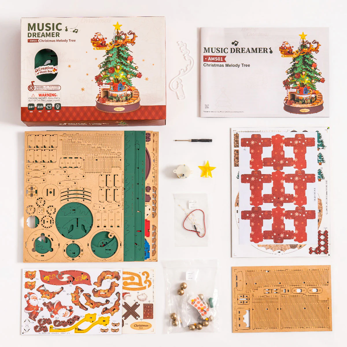 Robotime Christmas Gift Bundle AMS01 + EAB01 - Image 9