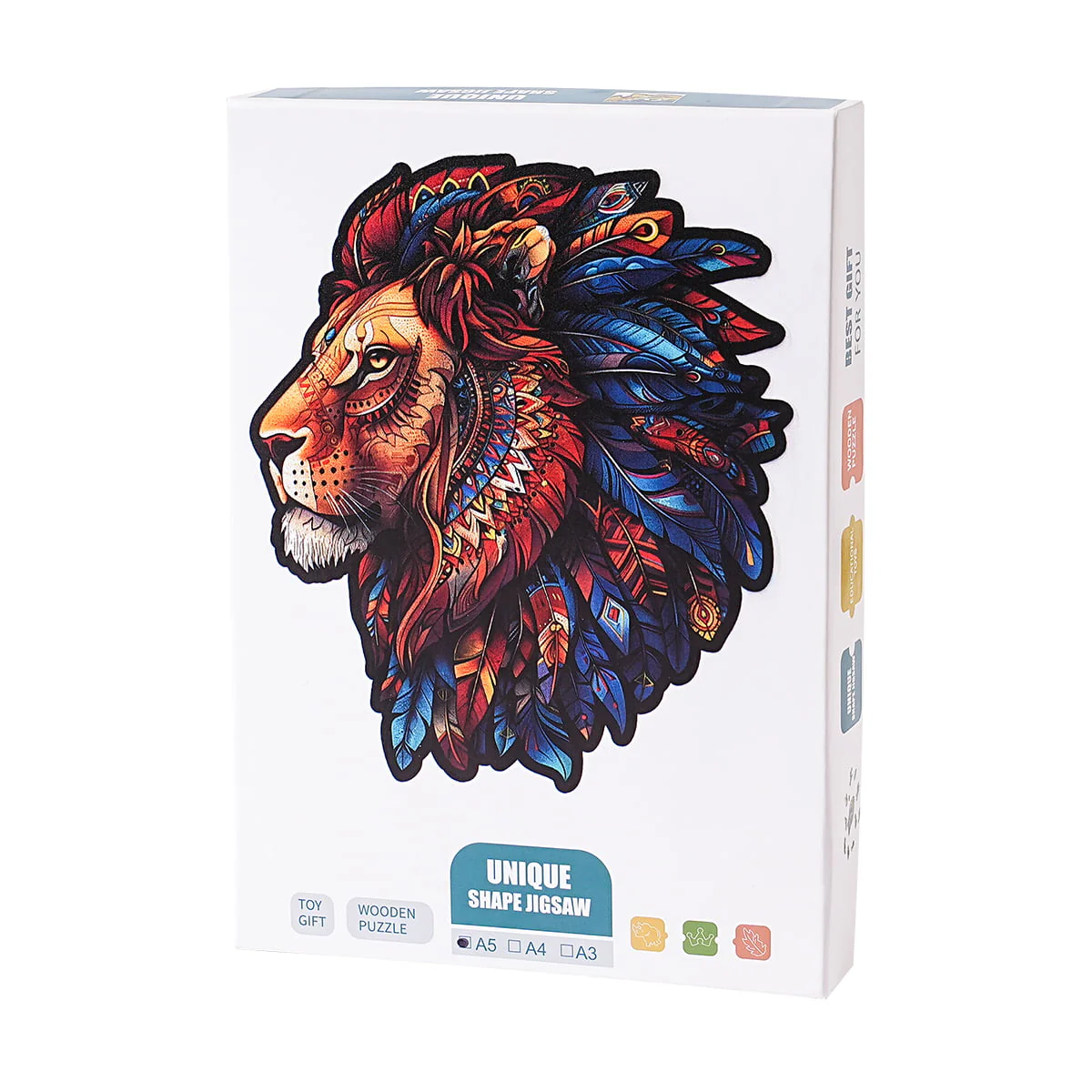 ROBOTIME The Lion King Wooden Jigsaw Puzzle - Image 4