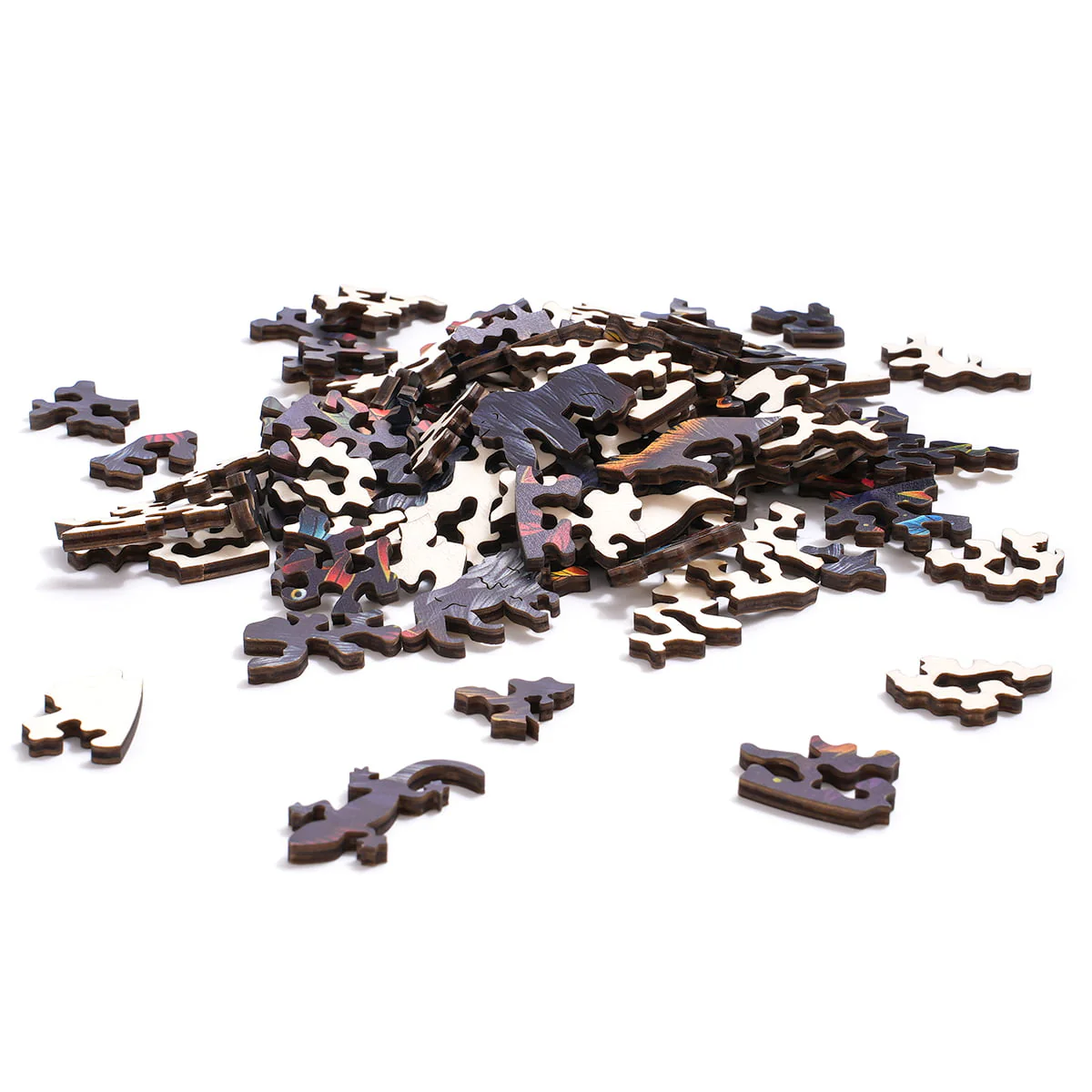 ROBOTIME Wolf in the Jungle Wooden Jigsaw Puzzle - Image 3
