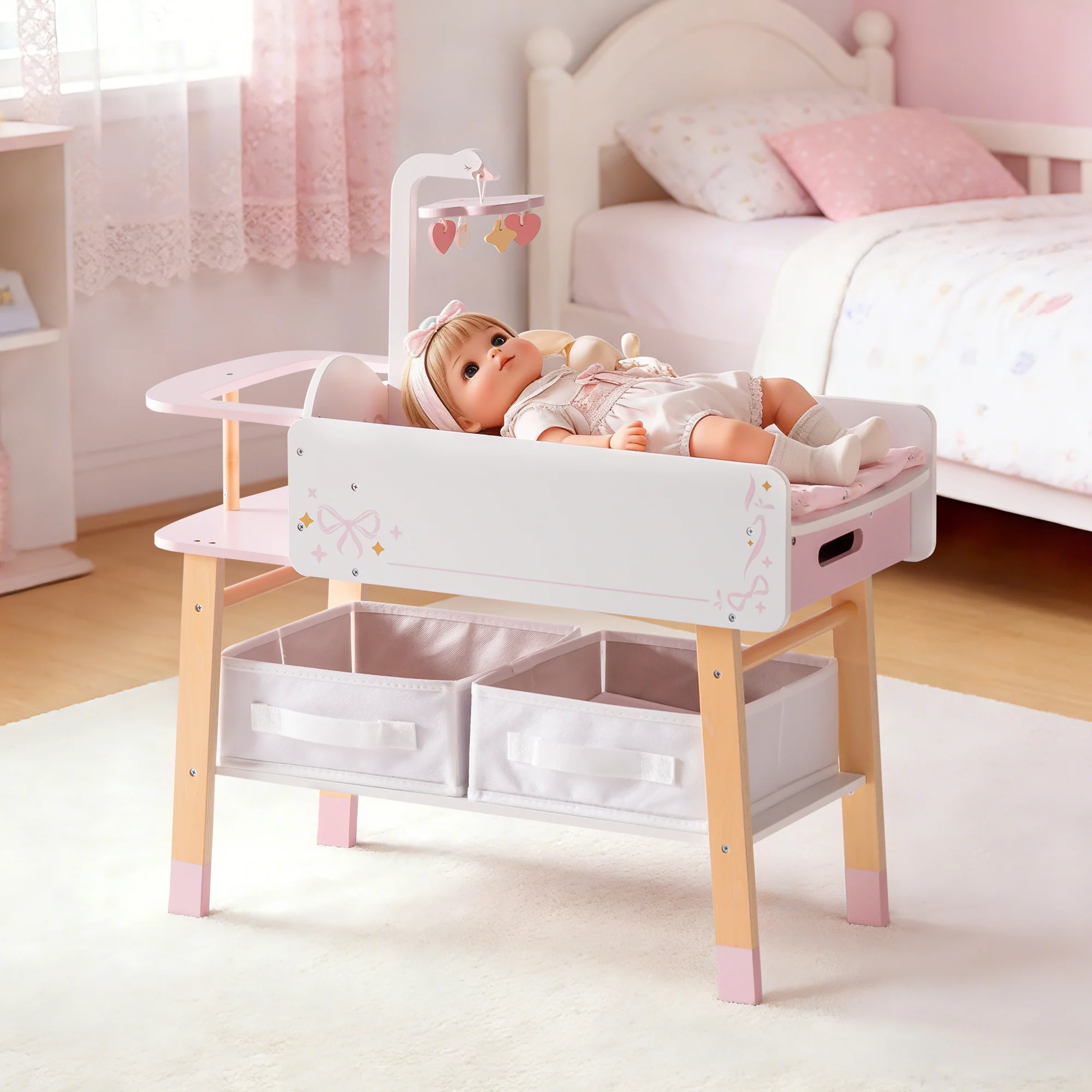 ROBUD 18 Inch Doll Changing Table - Image 3