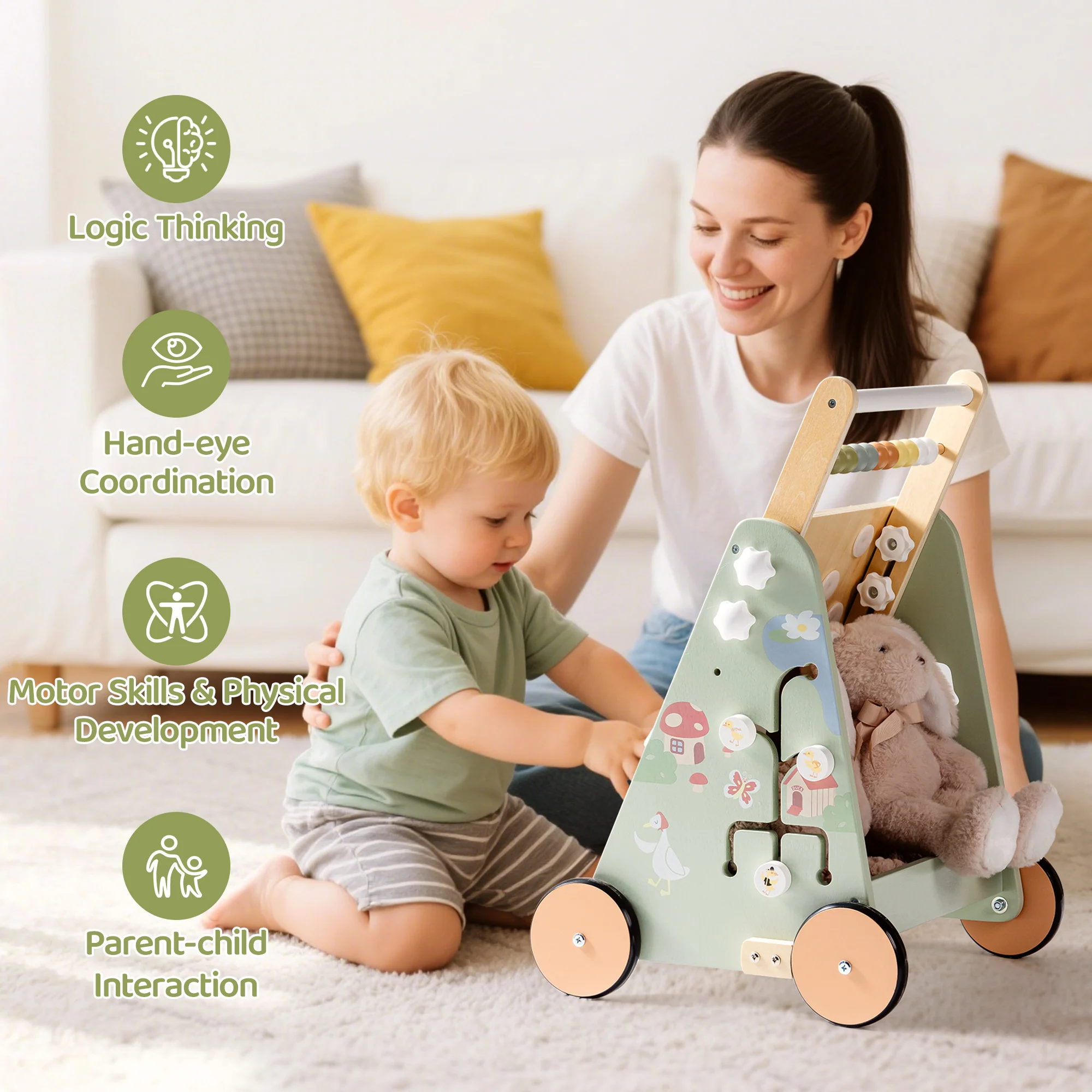 ROBUD Forest Fairy Baby Push Walker - Image 4