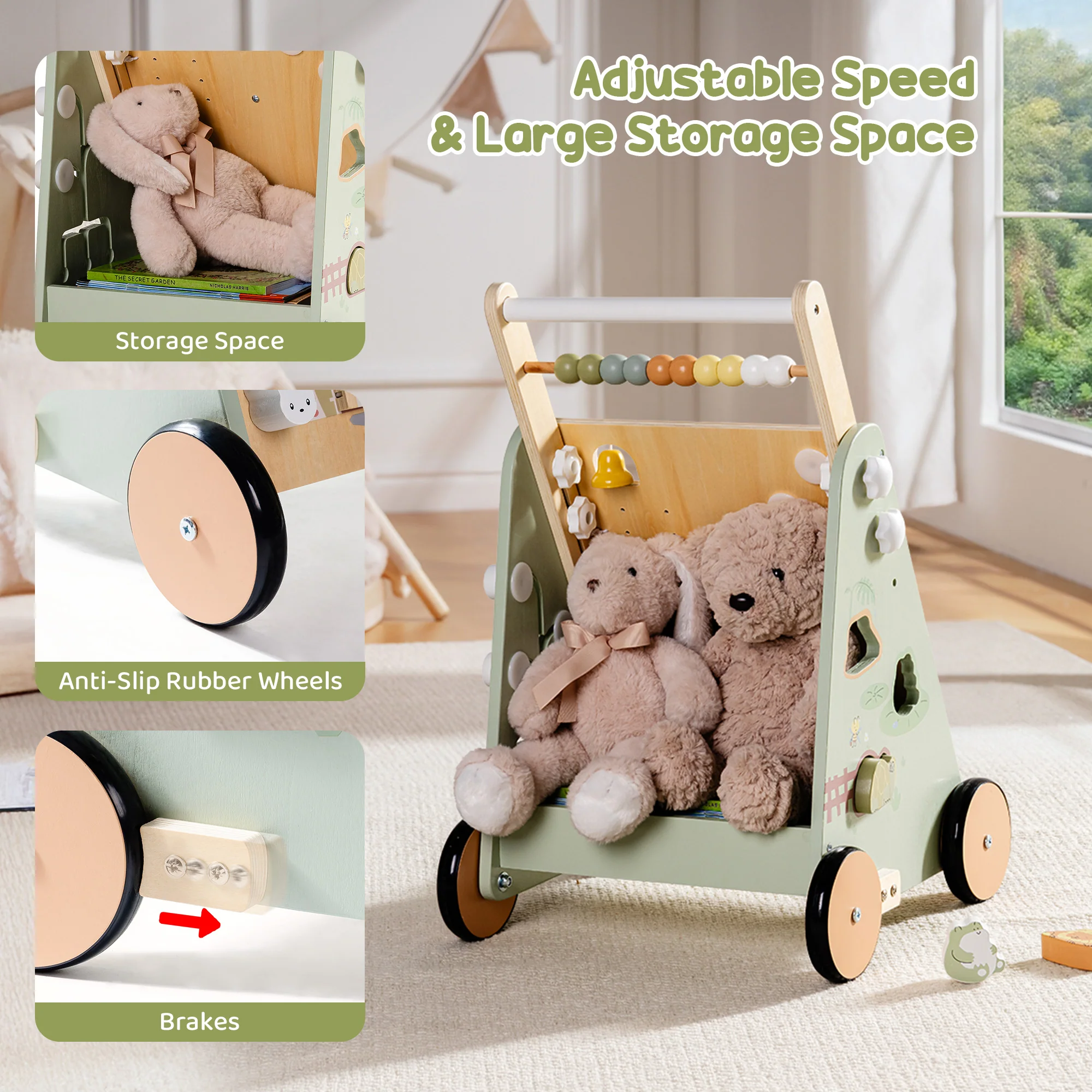 ROBUD Forest Fairy Baby Push Walker - Image 7
