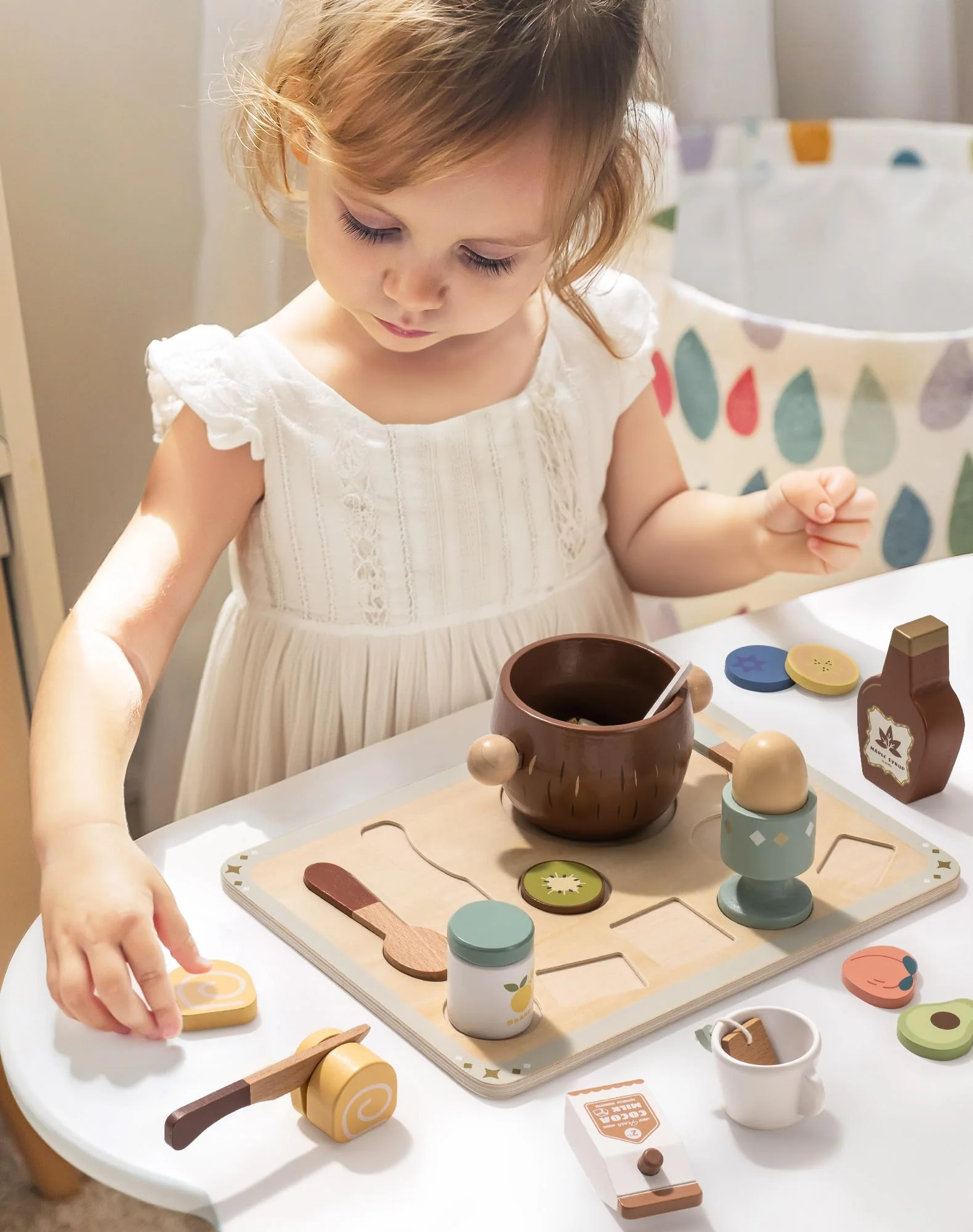 ROBUD Play Food Sets for Kids Kitchen - Image 3