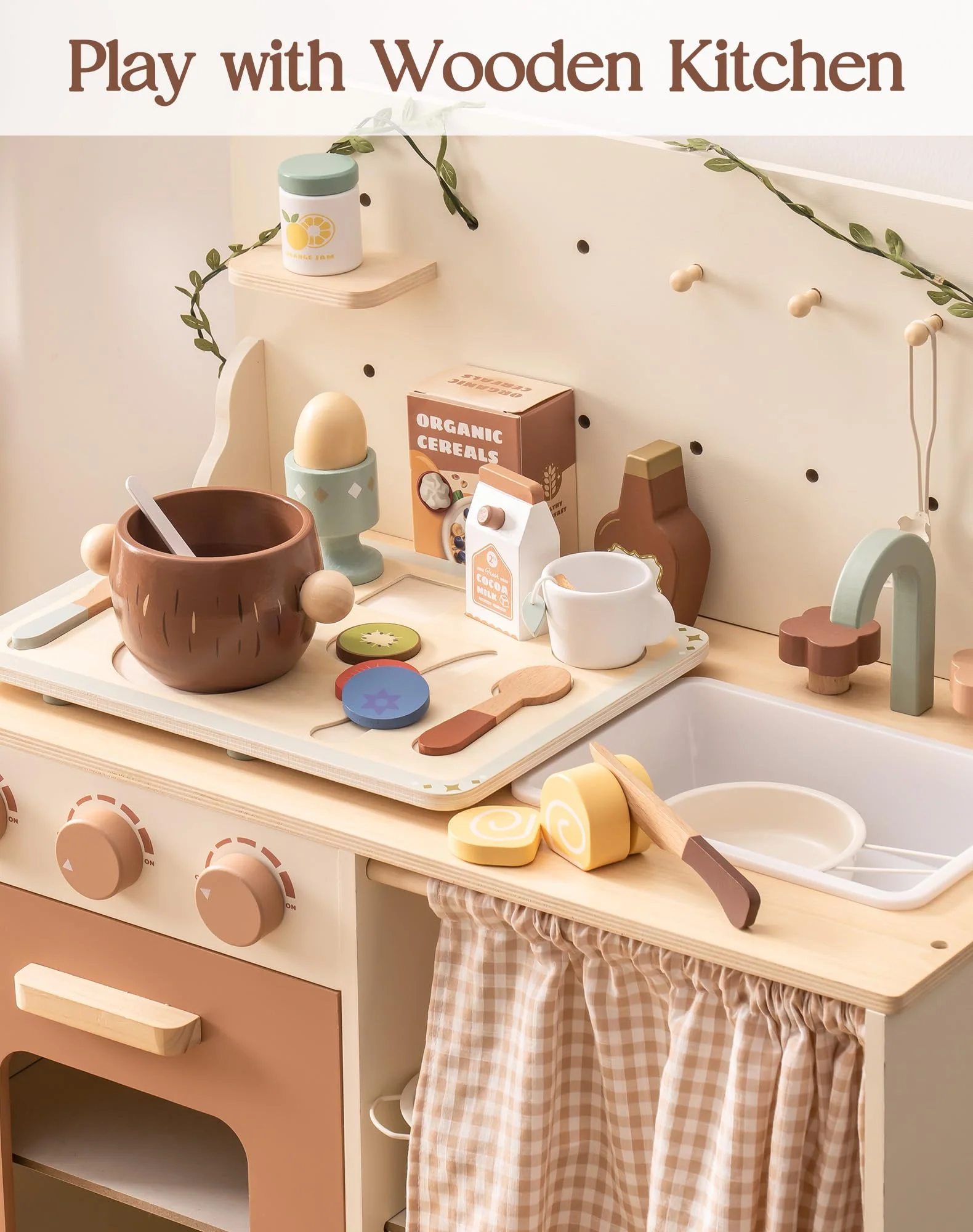 ROBUD Play Food Sets for Kids Kitchen - Image 7