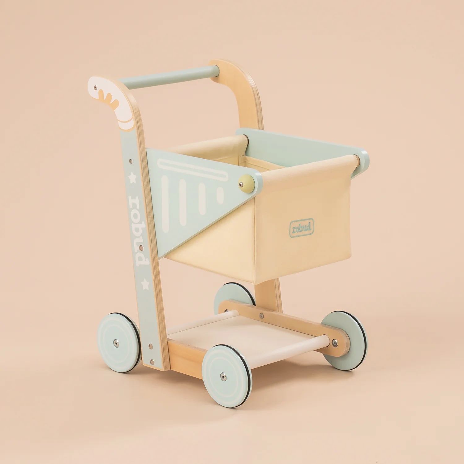 ROBUD Wooden Baby Push Walker Toy WRP02 - Image 3