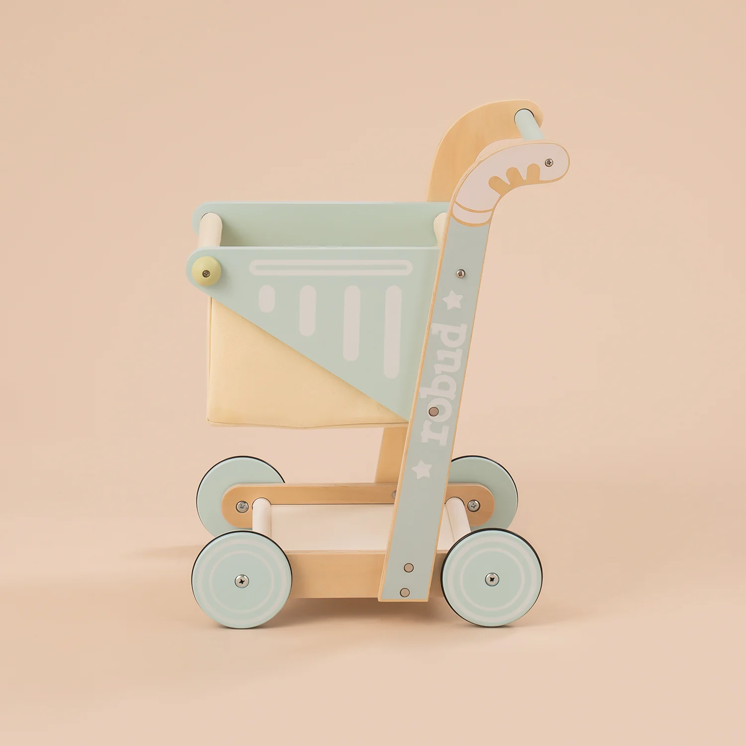 ROBUD Wooden Baby Push Walker Toy WRP02 - Image 4