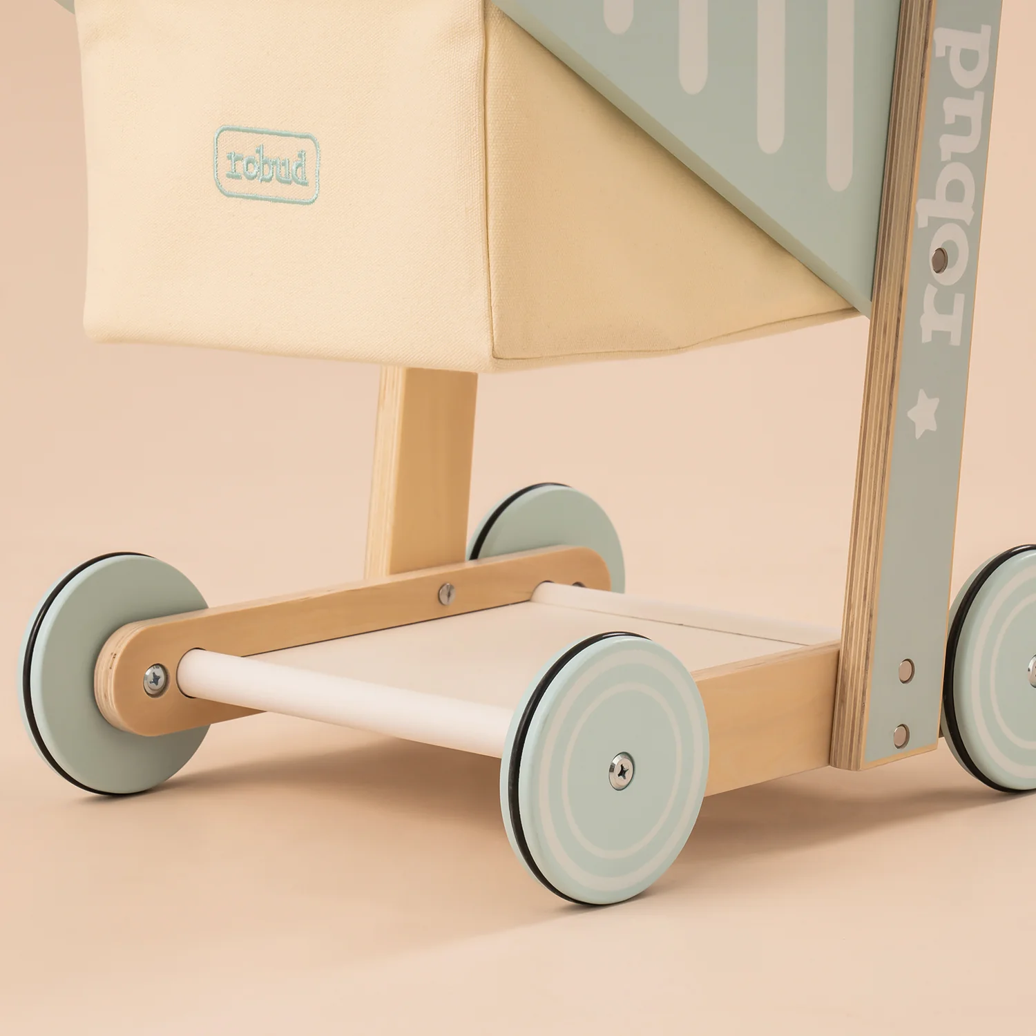 ROBUD Wooden Baby Push Walker Toy WRP02 - Image 6