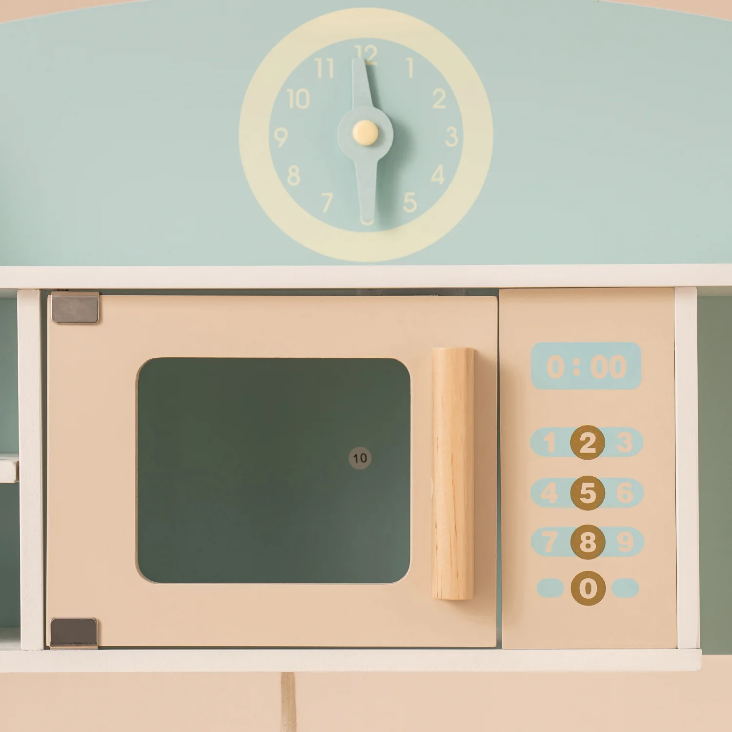 ROBUD Wooden Kitchen Pretend Play Set with Accessories WCF14 - Image 6