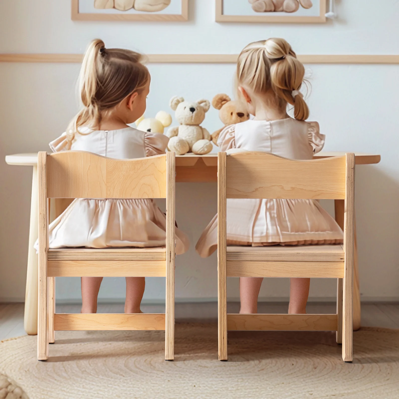 ROBUD Wooden Toddler Chair - Image 5