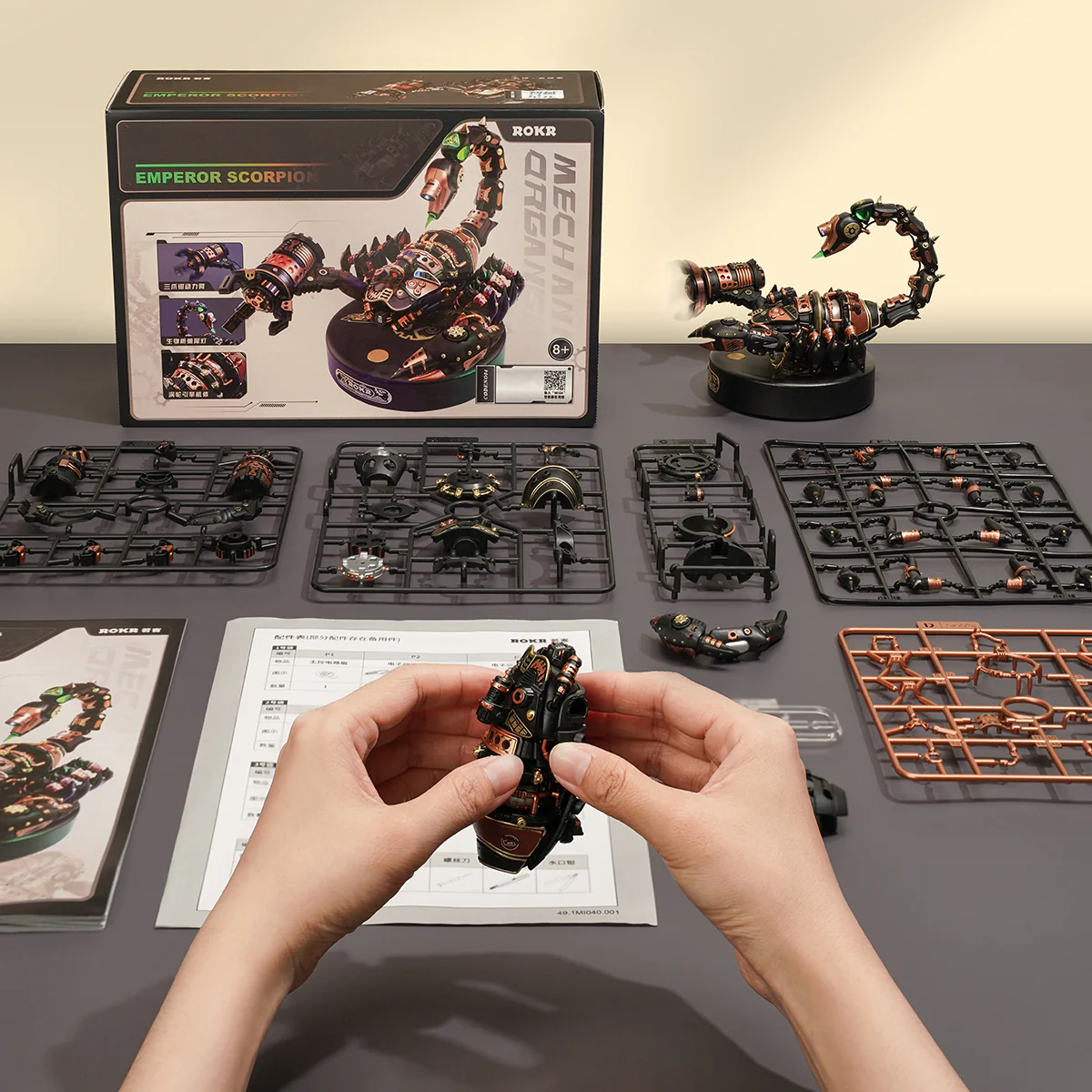 ROKR Emperor Scorpion Model DIY 3D Puzzle MI04 - Image 4