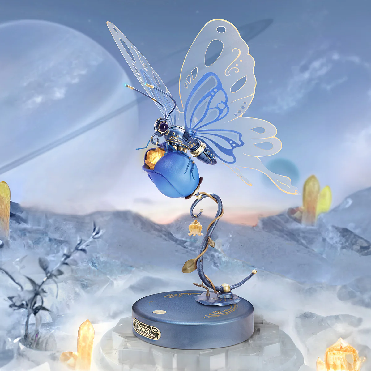ROKR Butterfly DIY Mechanical 3D Puzzle - Image 5