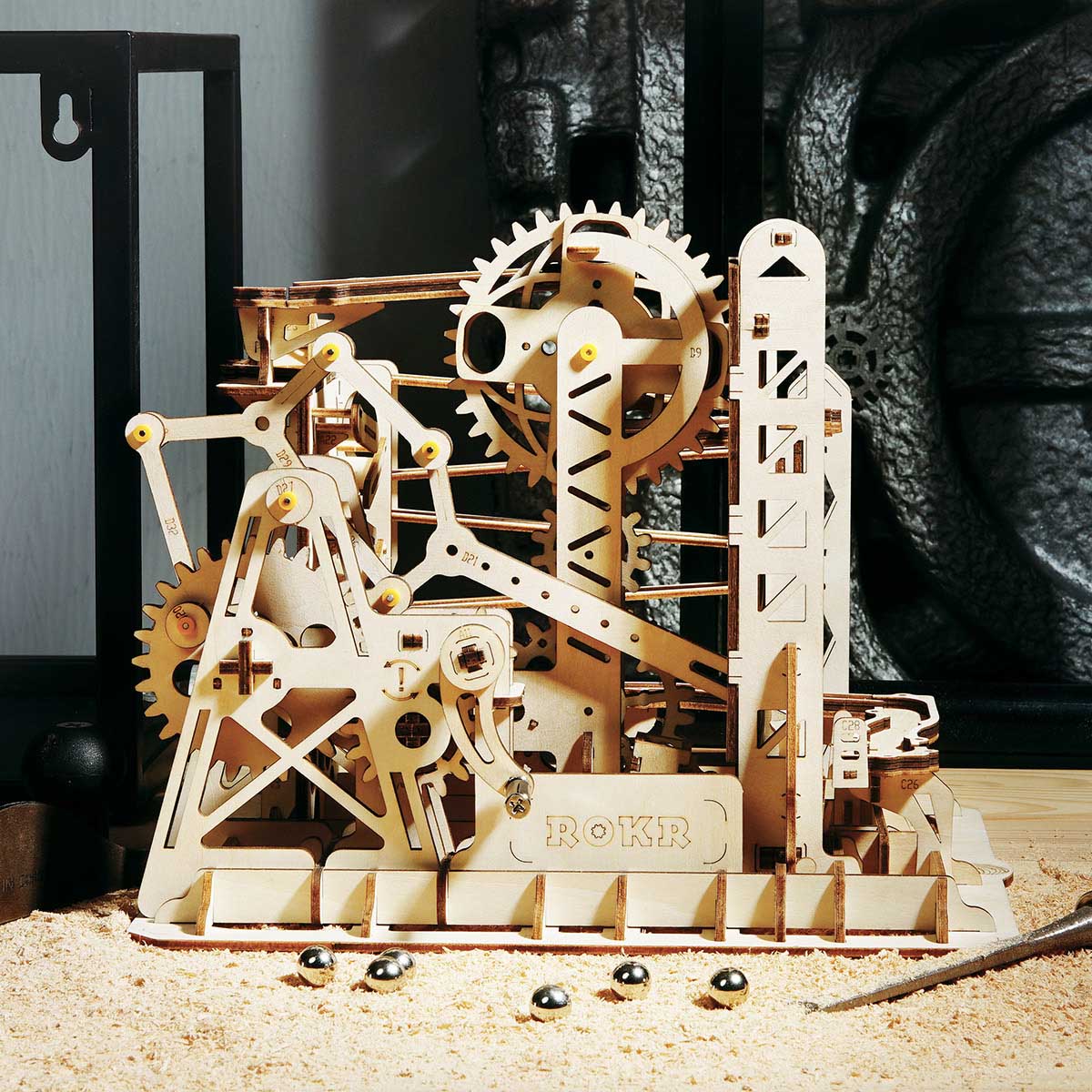 ROKR Marble Explorer Swingback Wall Marble Run LG503 - Image 2