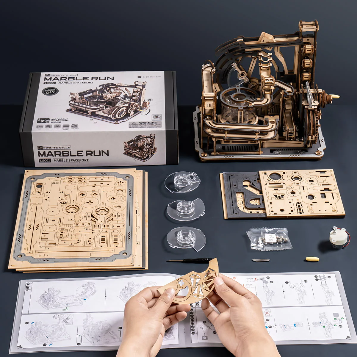 Rokr Marble Run Bundle LGA01 + LGC01 +LG01 - Image 10