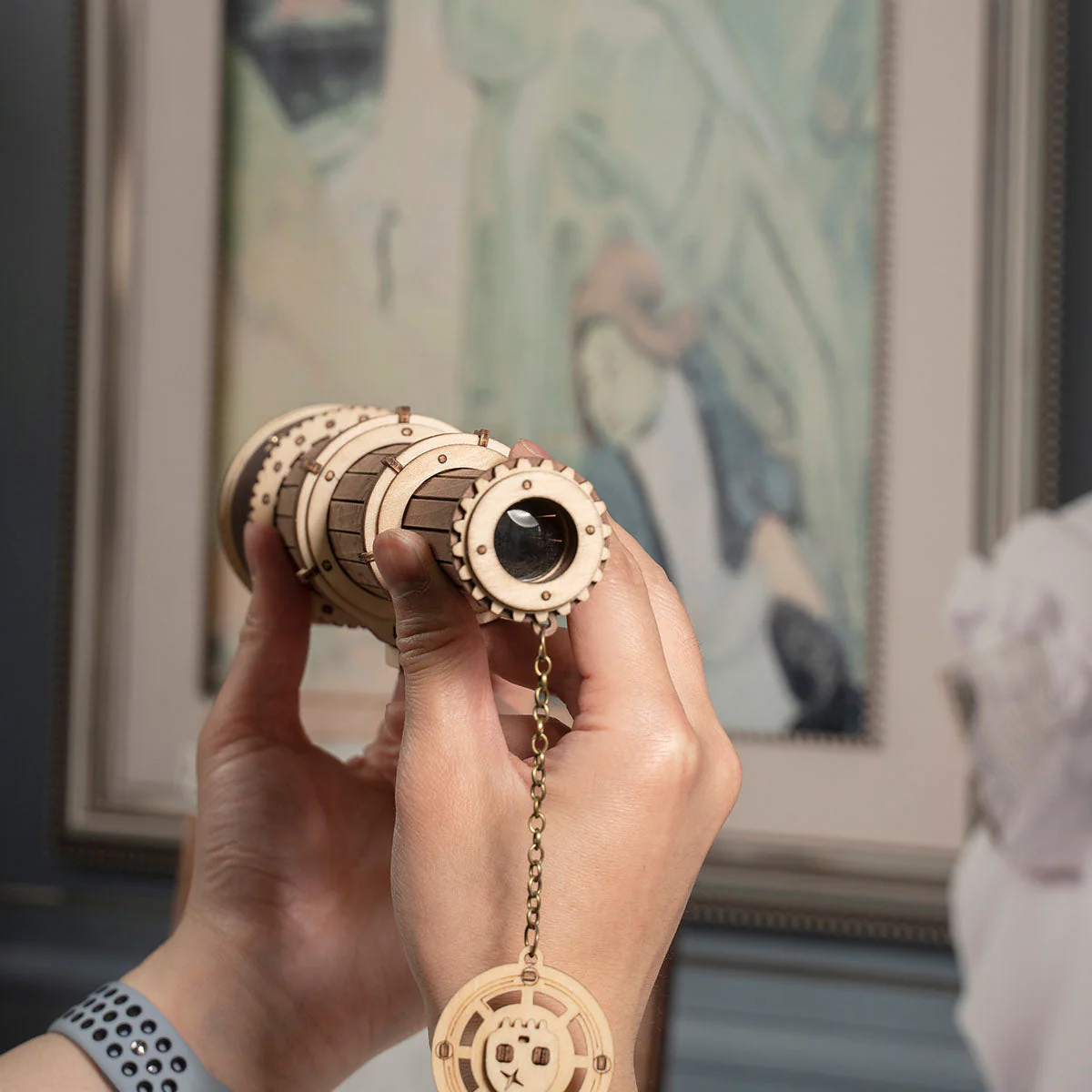 ROKR Monocular Telescope 3D Wooden Puzzle ST004 - Image 4