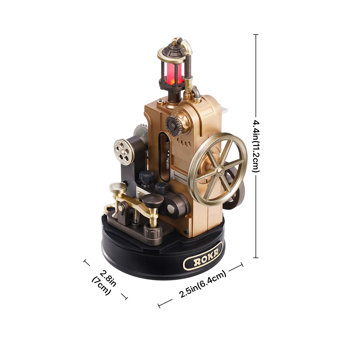 ROKR Morse Telegraph Mechanical 3D Puzzle CGM02 - Image 7