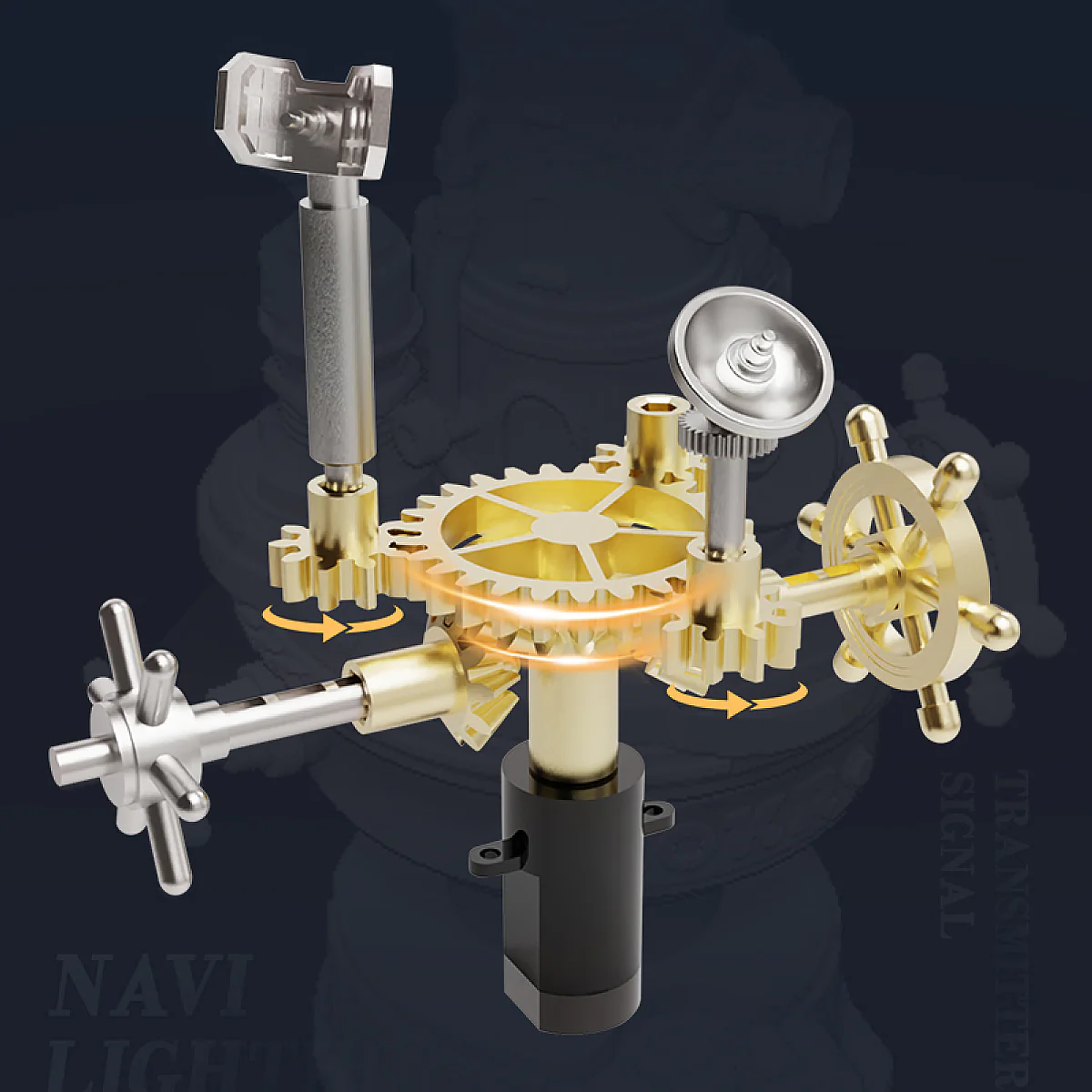 ROKR Navi Lighthouse Mechanical 3D Puzzle CGM01 - Image 4