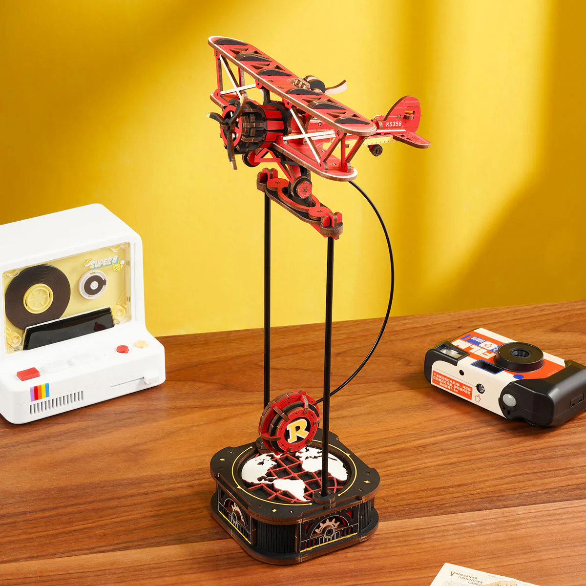 ROKR Sky Captain Pendulum Balance Toy 3D Puzzle MCD01 - Image 2