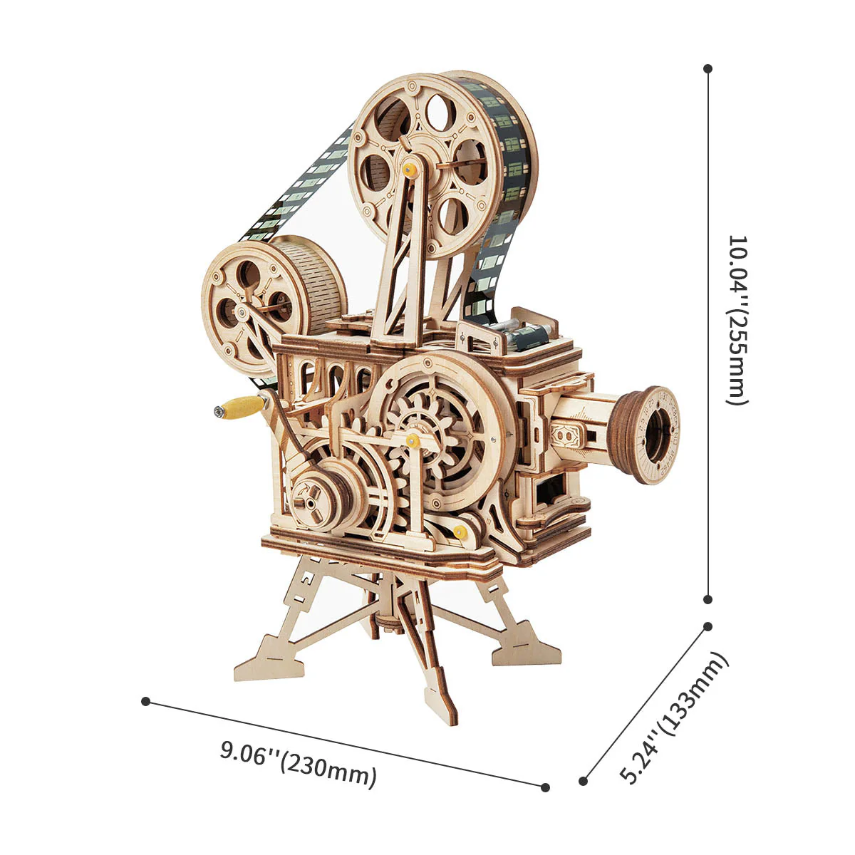 ROKR Vitascope Movie Projector 3D Wooden Puzzle LK601 - Image 5