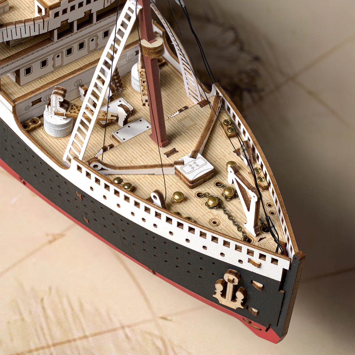 Rolife 1912·Eternal Atlantic Voyager 3D Wooden Puzzle TGL02 - Image 4