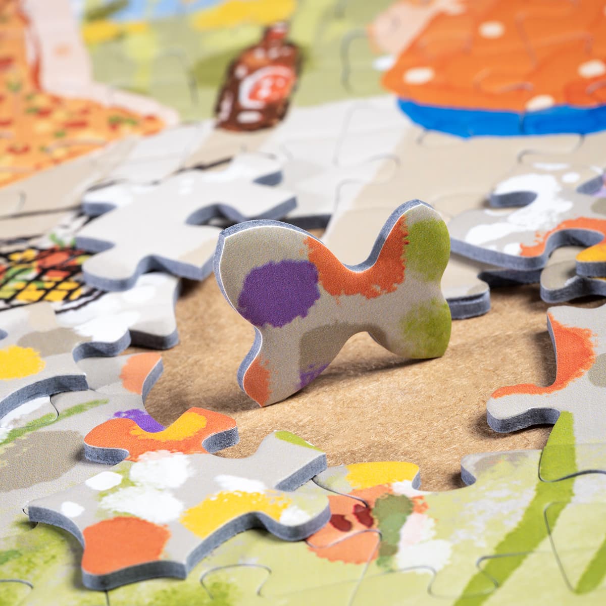 Rolife Afternoon Fountain 1000 Piece Jigsaw Puzzle PT001 - Image 4