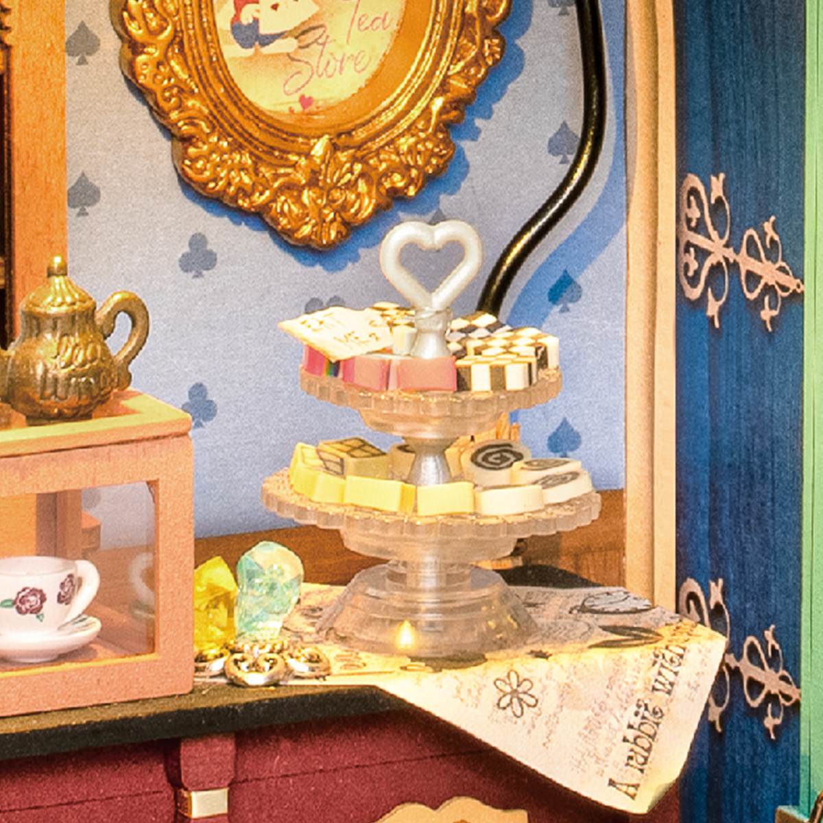 Rolife Alice's Tea Store DIY Miniature House Kit DG156 - Image 3