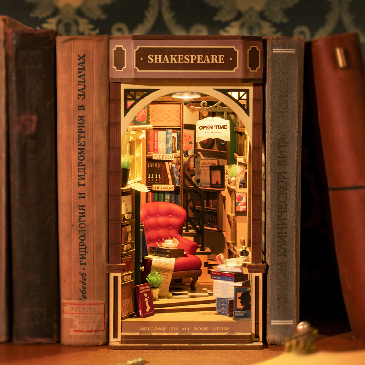 Rolife Bookstore DIY Book Nook Kit TGB07 - Image 3