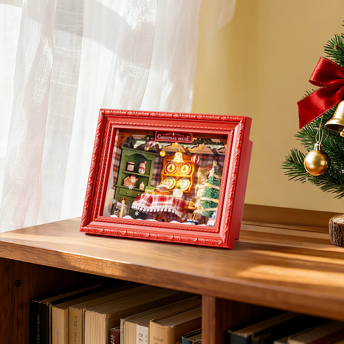 Rolife Christmas Eve Party 3D Wooden Puzzle DP005 - Image 3