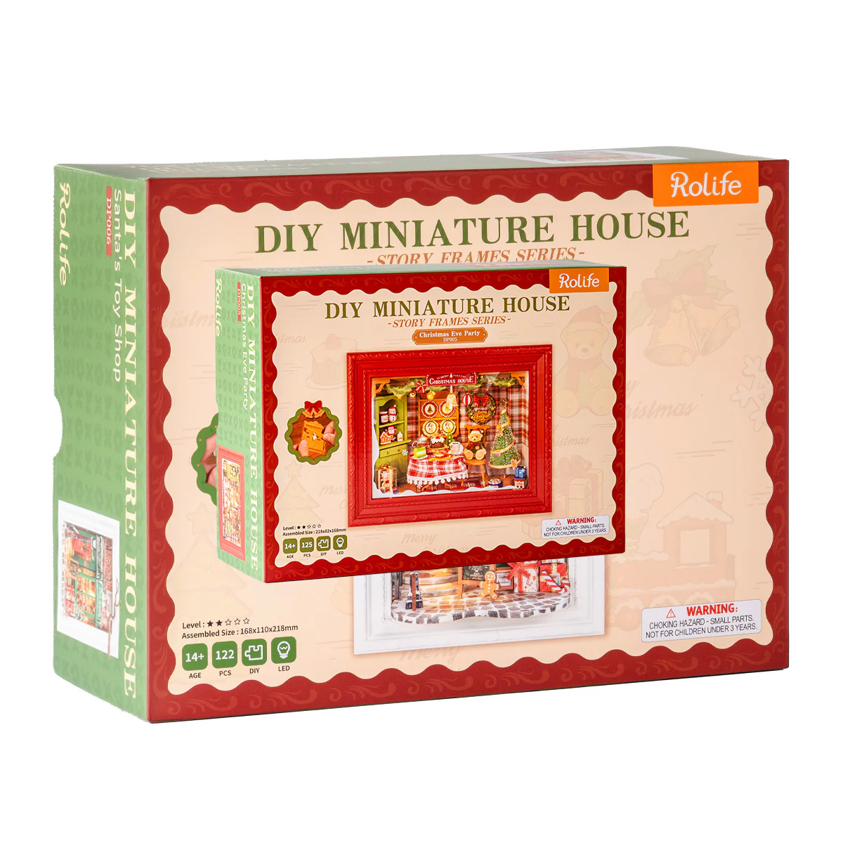 Rolife Christmas Eve Party 3D Wooden Puzzle DP005 - Image 7