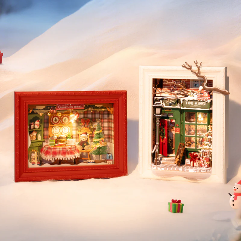 Rolife Christmas Eve Party 3D Wooden Puzzle DP005 - Image 8