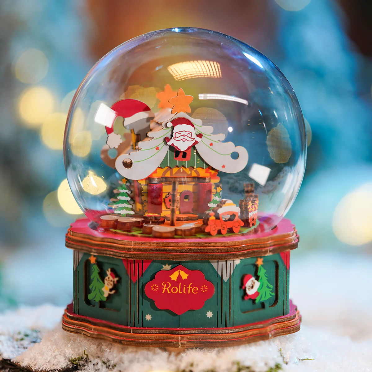 Rolife Christmas Town Music Box AM46 - Image 4