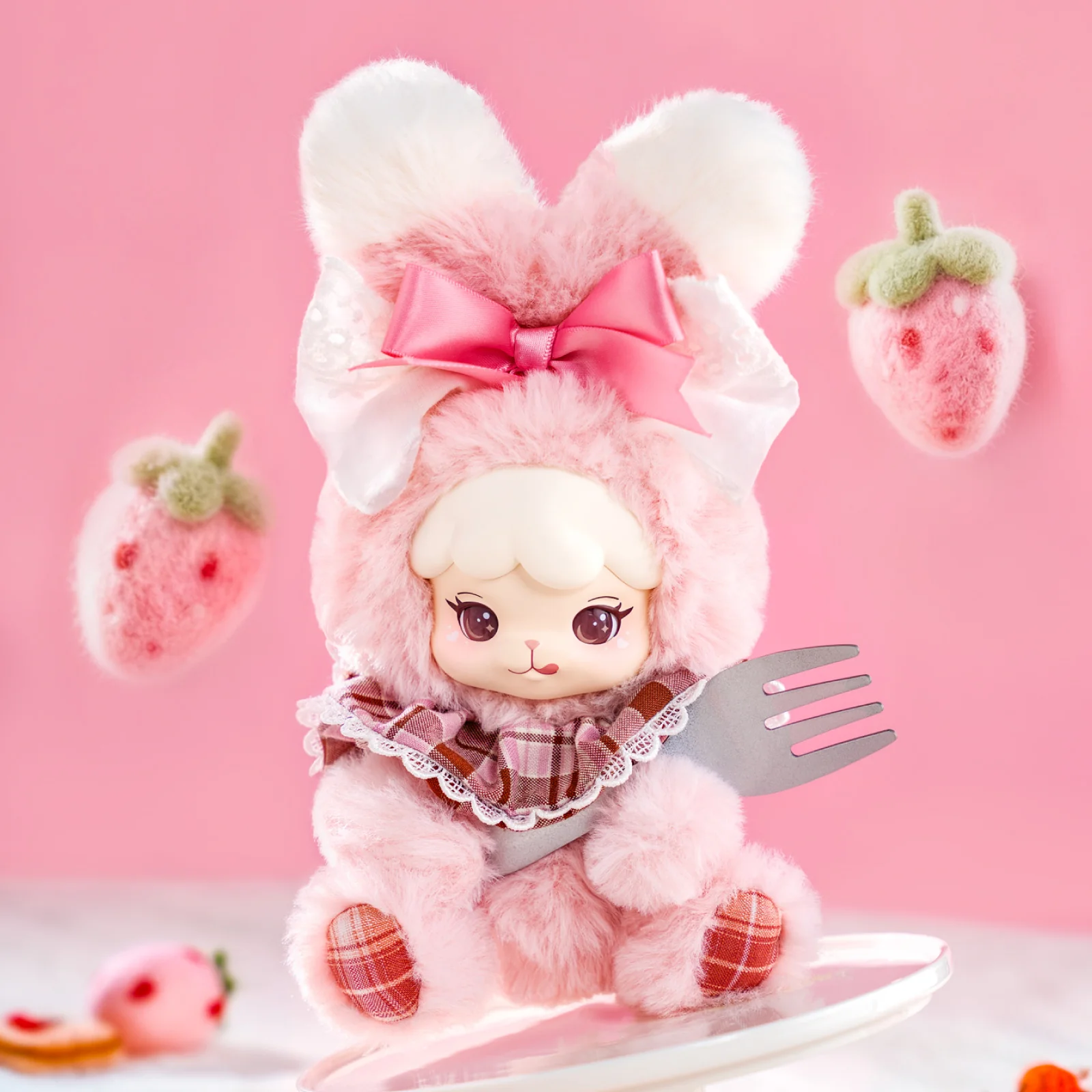 Rolife Cream & Cookii Bunny Best Friend Surprise Plush Pendant MBAXX - Image 3
