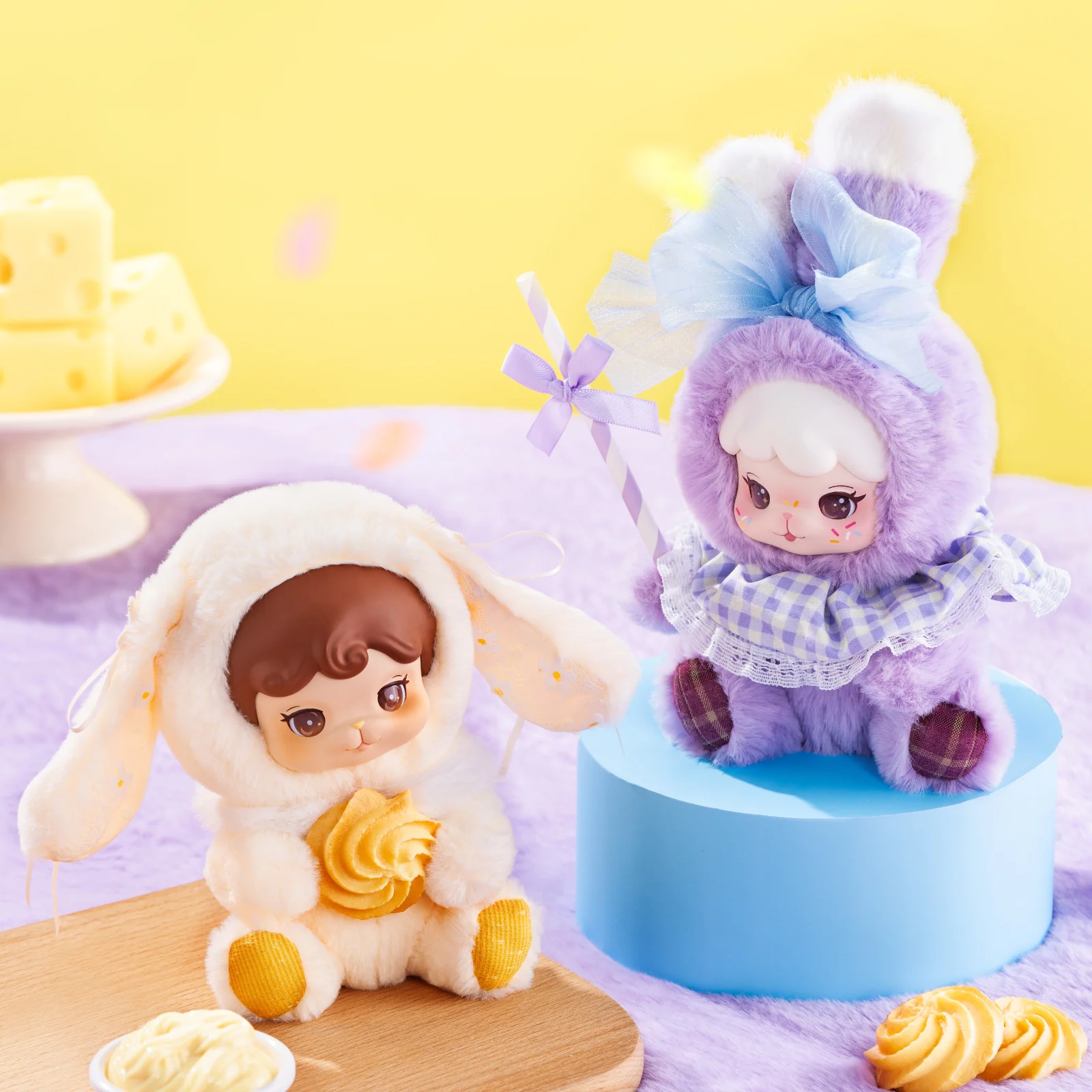 Rolife Cream & Cookii Bunny Best Friend Surprise Plush Pendant MBAXX - Image 4