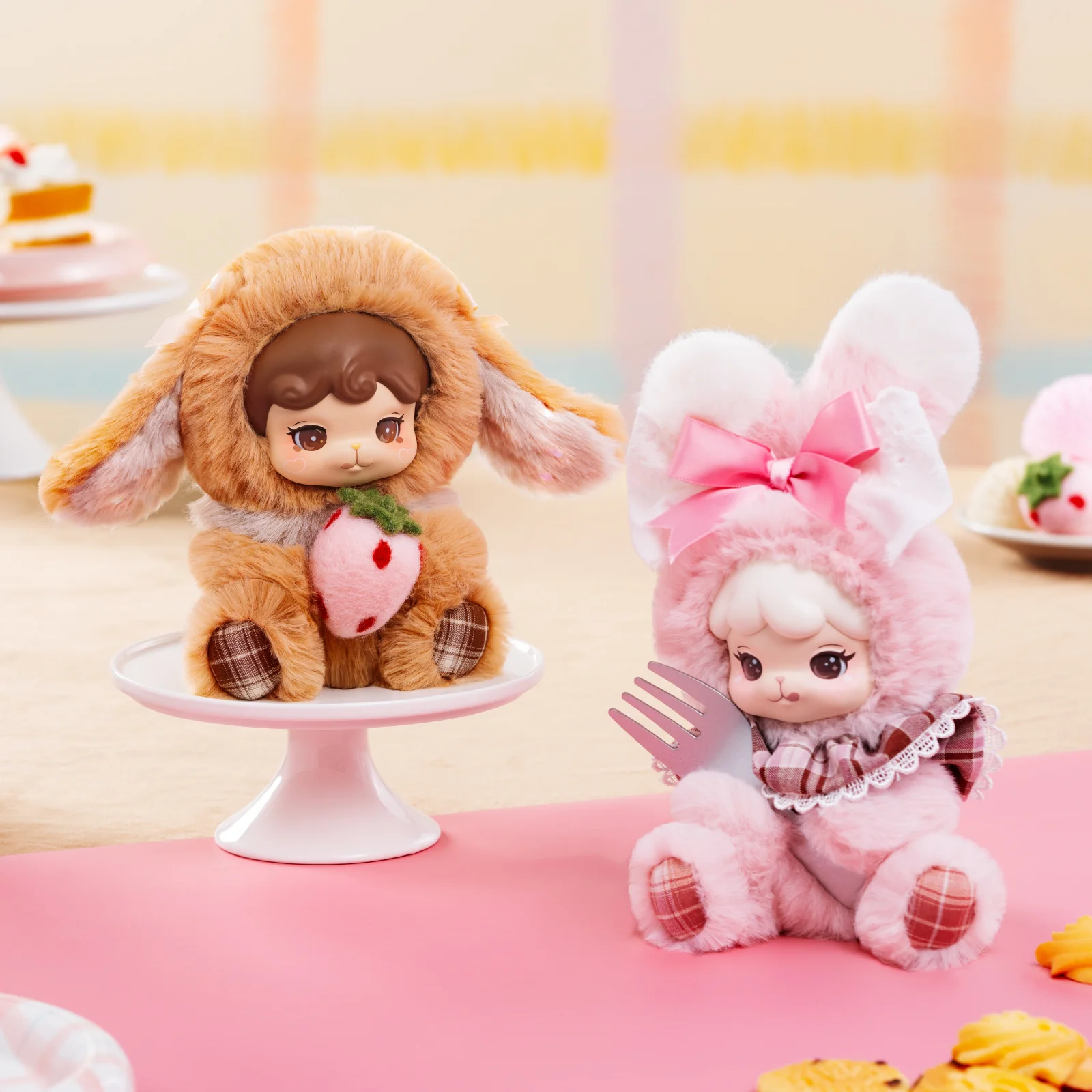 Rolife Cream & Cookii Bunny Best Friend Surprise Plush Pendant MBAXX - Image 6