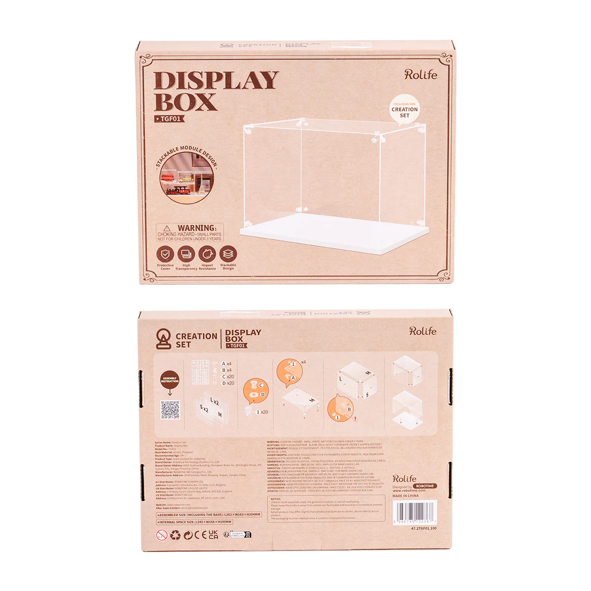 Rolife Creation Set Display Box TGF01 - Image 7