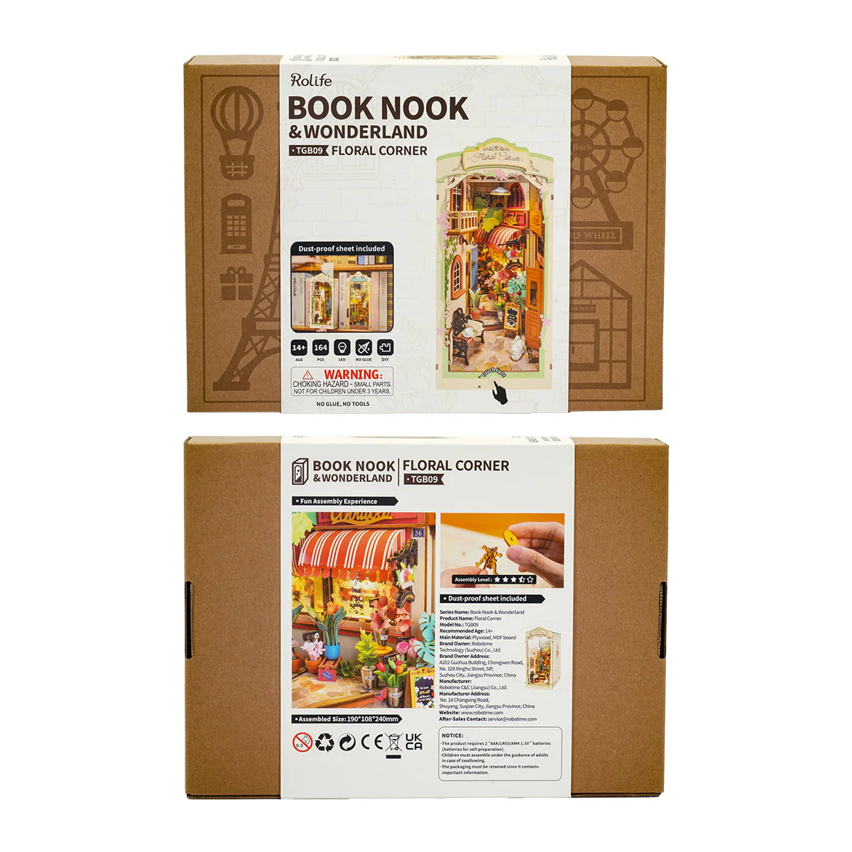 Rolife DIY Book Nook Shelf Bundle TGB08 + TGB09 - Image 16