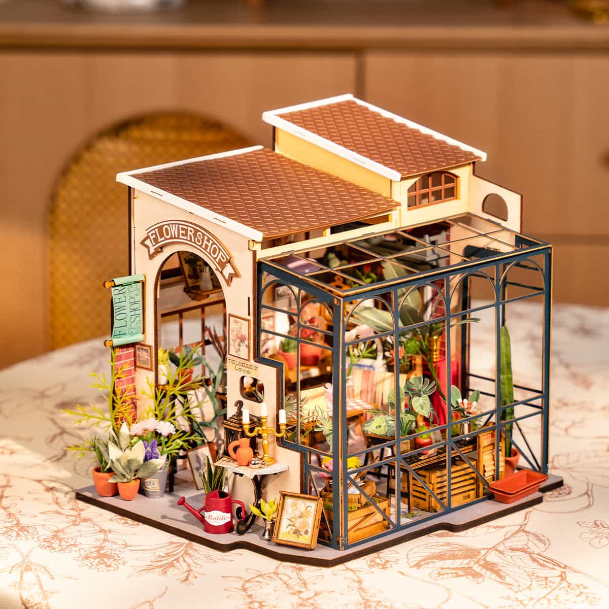 Rolife Emily's Flower Shop Miniature House DG145 - Image 7
