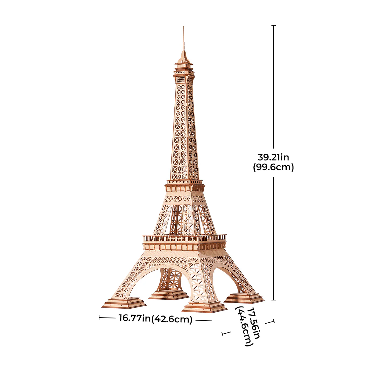 Rolife Eiffel Tower Plus 3D Wooden Puzzle TGC02 - Image 5