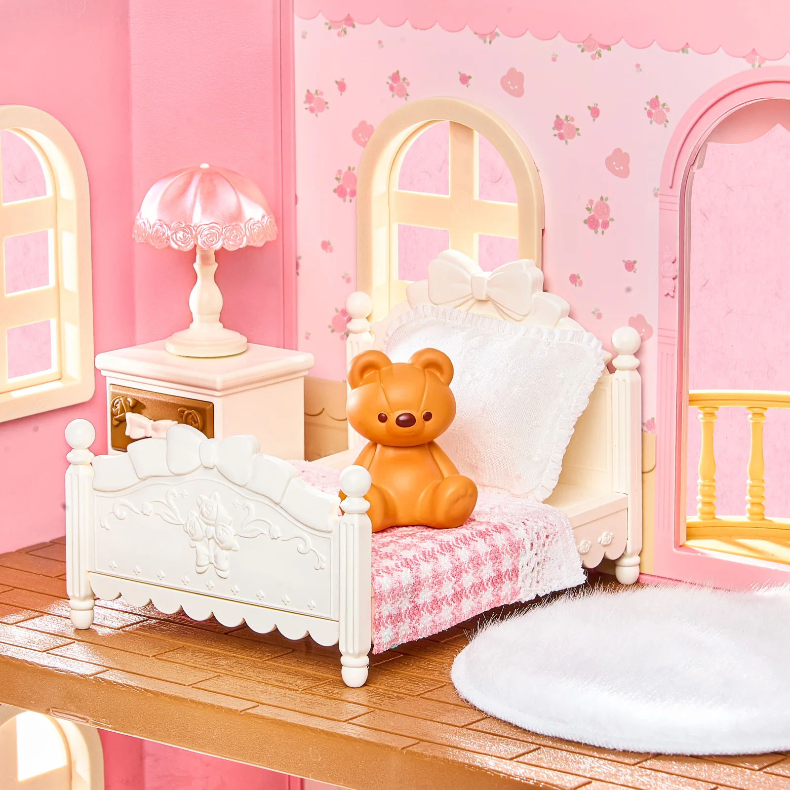 Rolife Fairy Rose Cottage Haley Island DIY Dollhouse Kit HH001 - Image 10