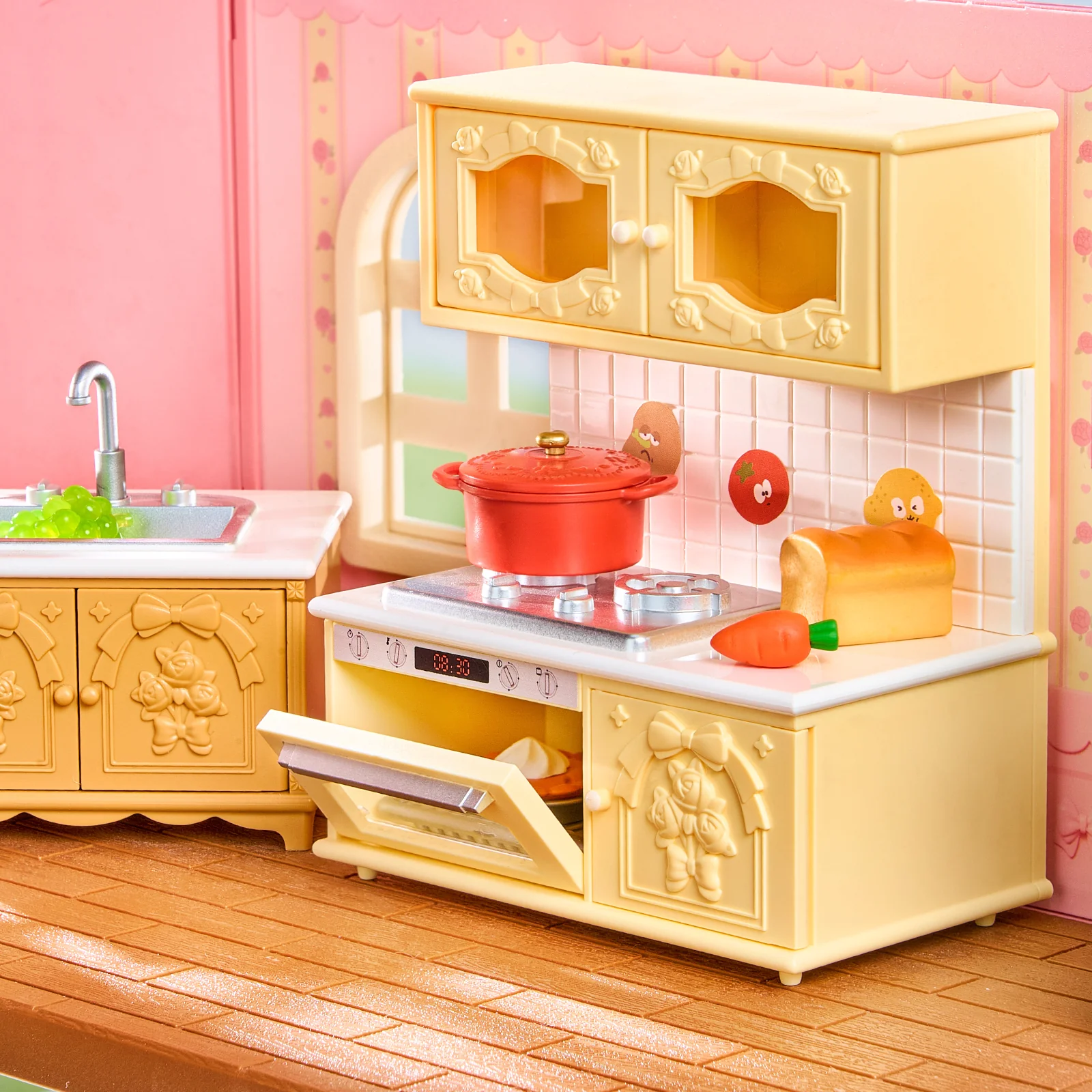 Rolife Fairy Rose Cottage Haley Island DIY Dollhouse Kit HH001 - Image 11
