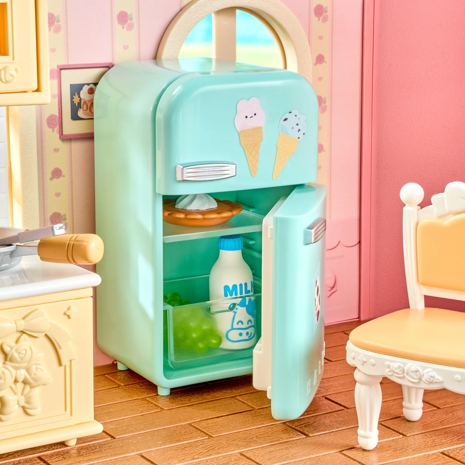 Rolife Fairy Rose Cottage Haley Island DIY Dollhouse Kit HH001 - Image 12
