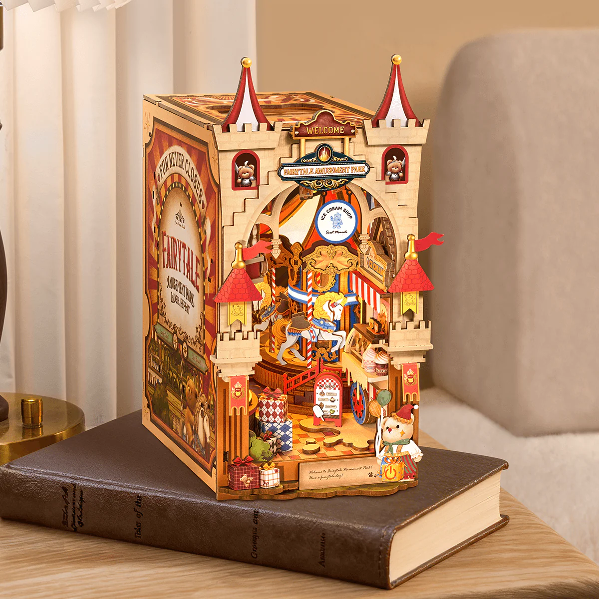 Rolife Fairytale Amusement Park DIY Book Nook TGB17 - Image 5