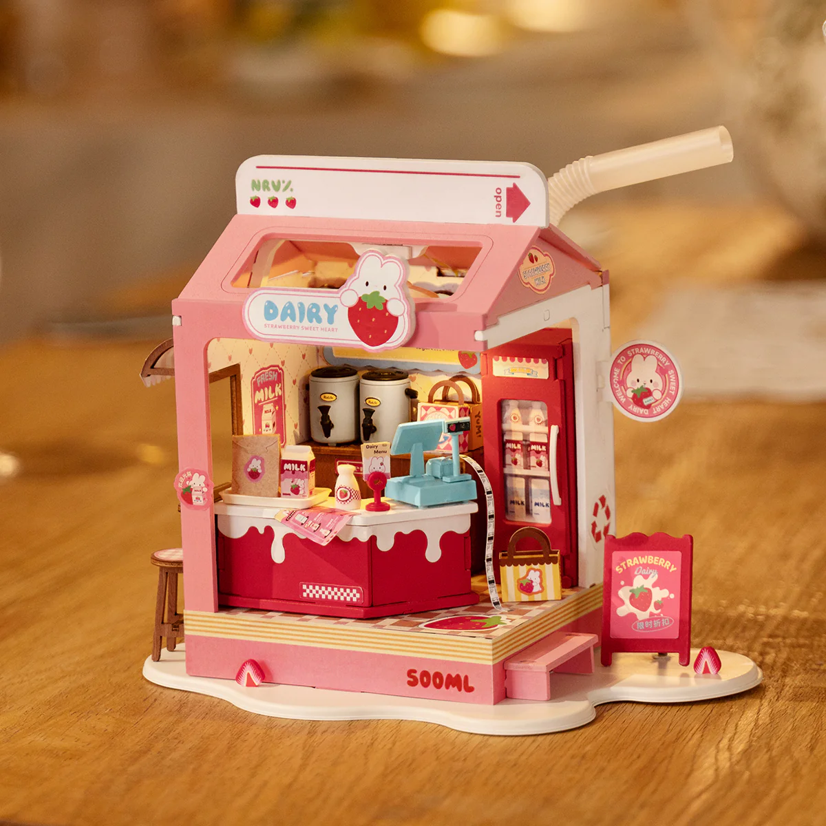 Rolife Food Box Shop DIY Miniature House Kit - Image 4