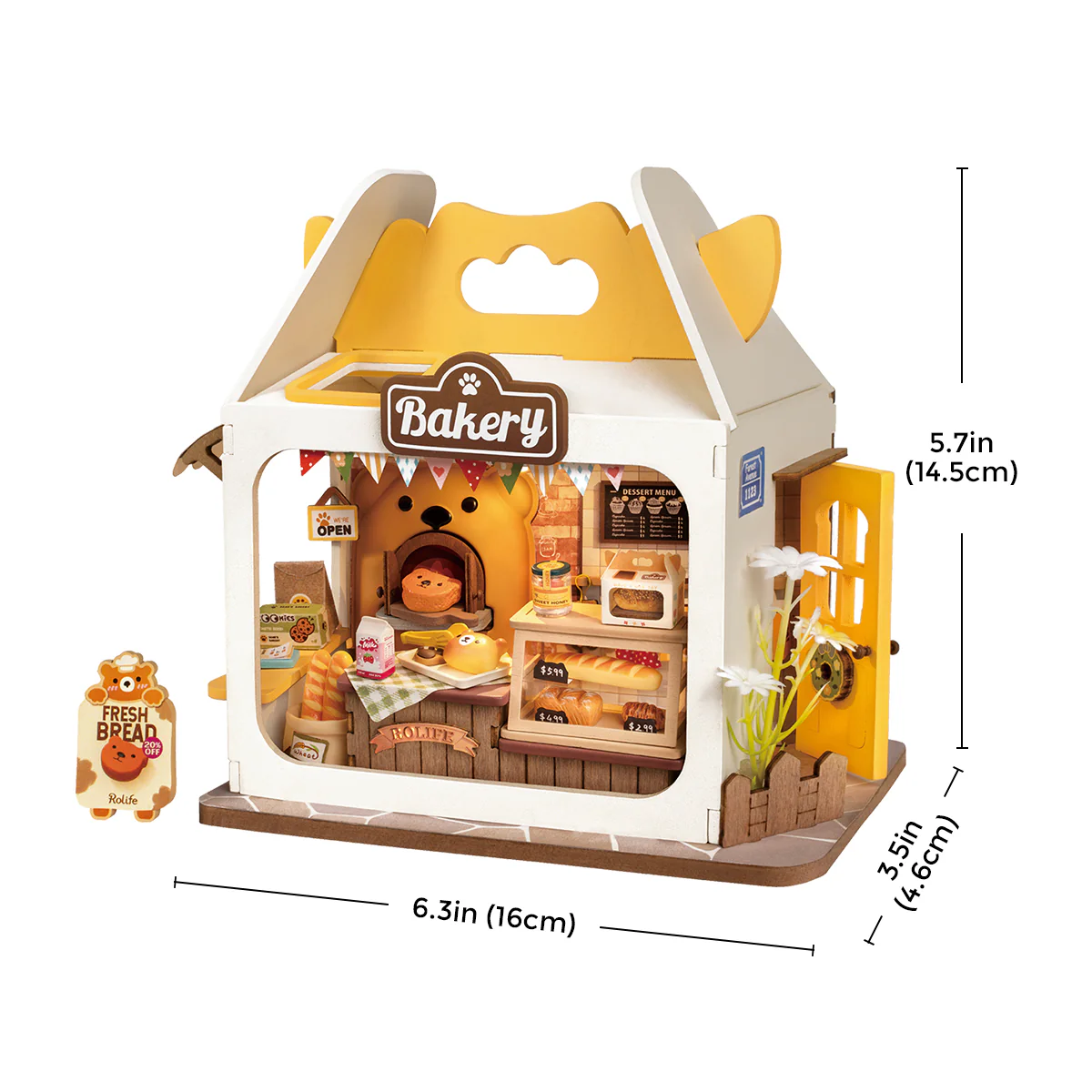 Rolife Food Box Shop DIY Miniature House Kit - Image 9