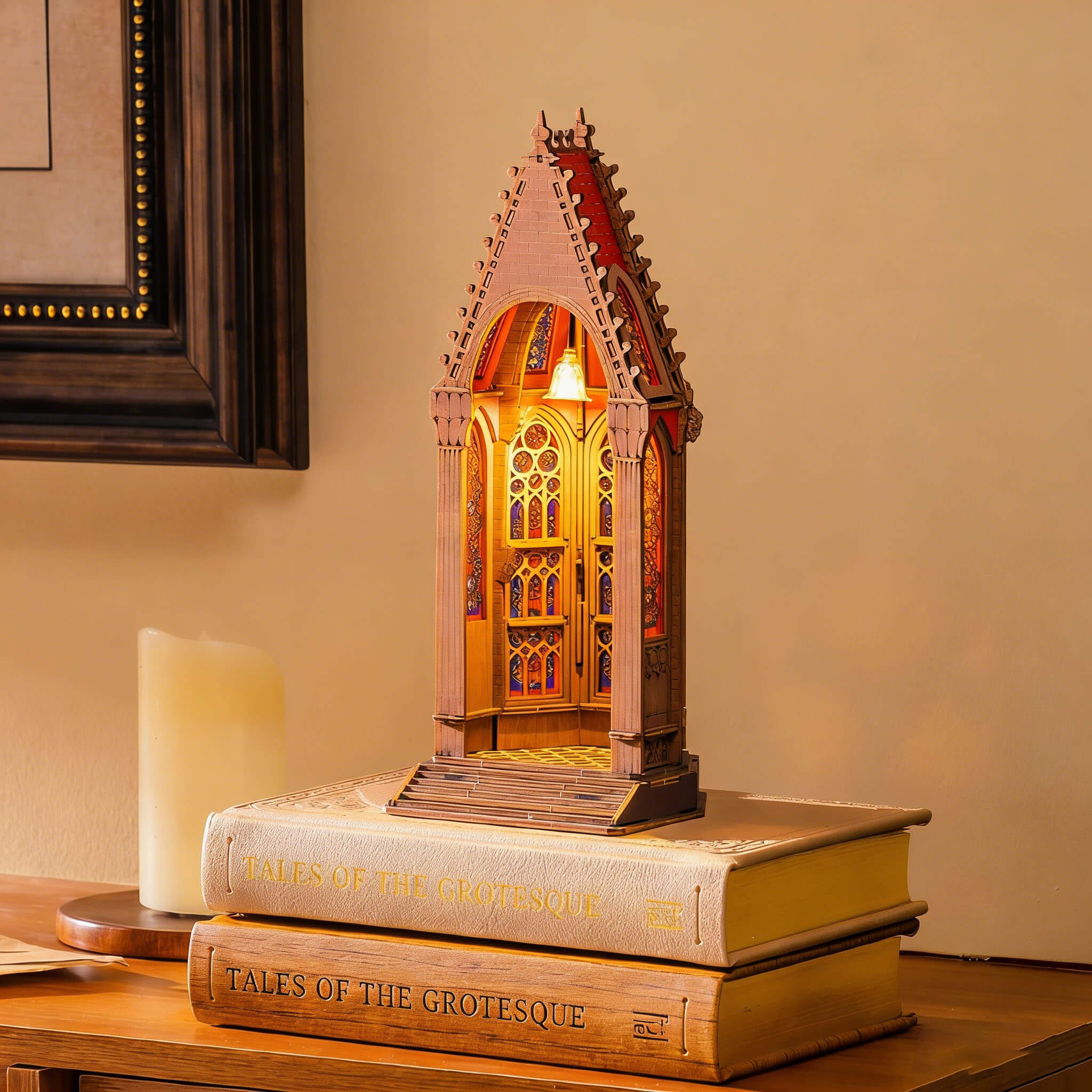 Rolife Geometric Cathedral 3D Wooden Puzzle TGA03 - Image 2