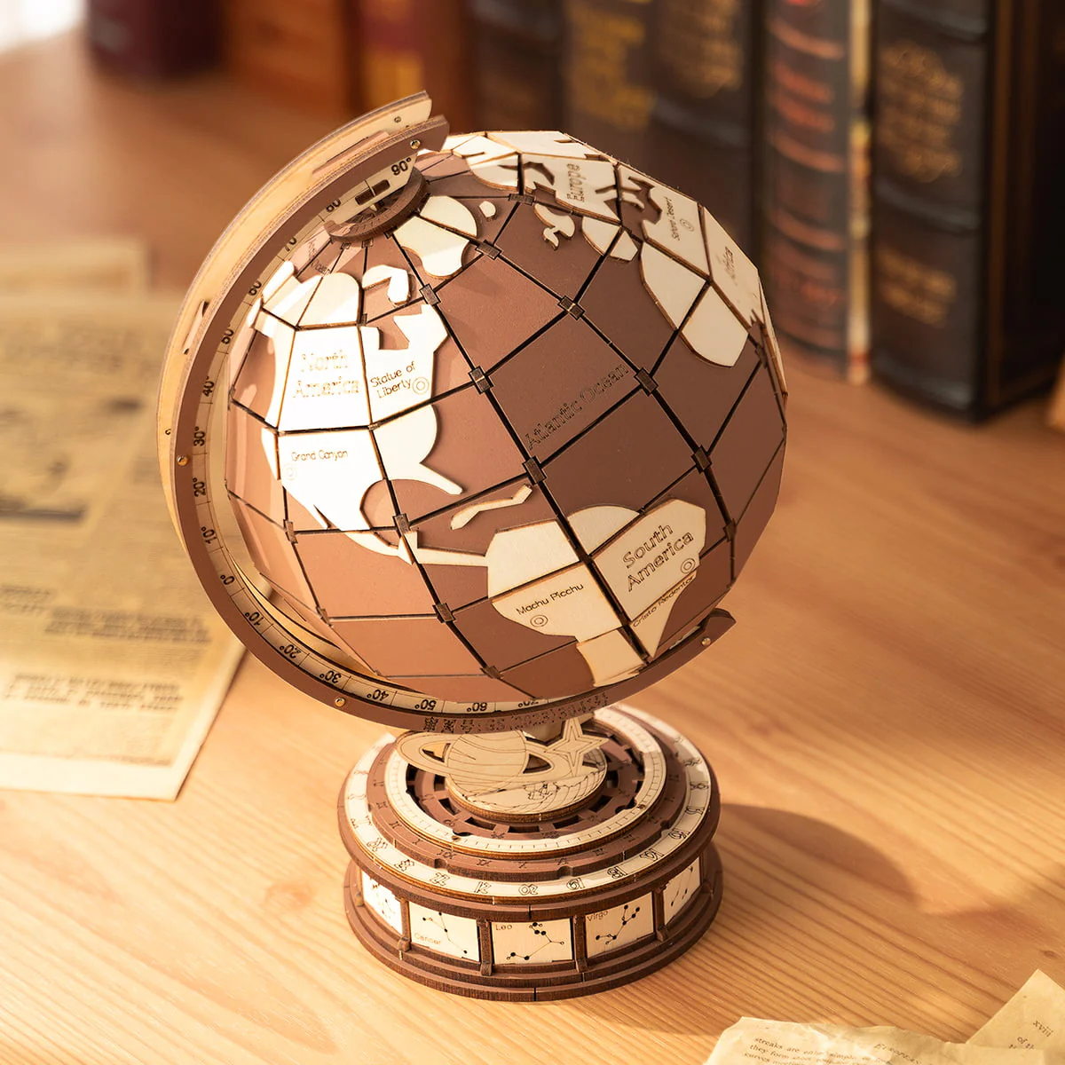 Rolife Global Wonders 3D Wooden Puzzle TGM01 - Image 3