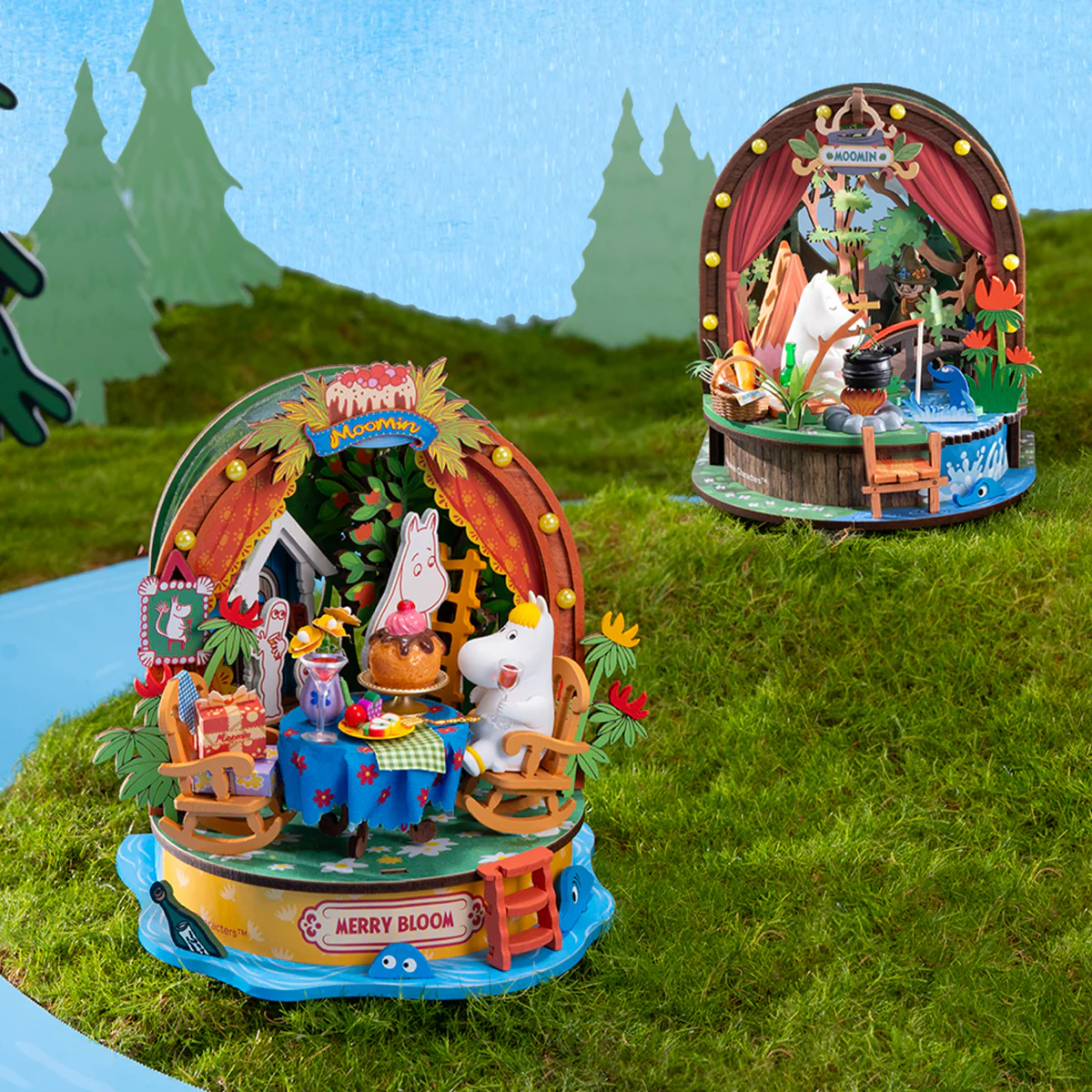 Rolife Happy Life in Moominvalley Series DIY Miniature House - Image 3