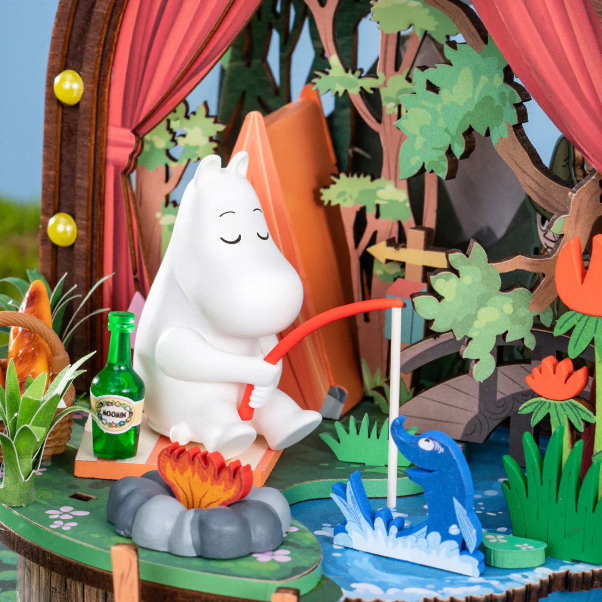 Rolife Happy Life in Moominvalley Series DIY Miniature House - Image 7
